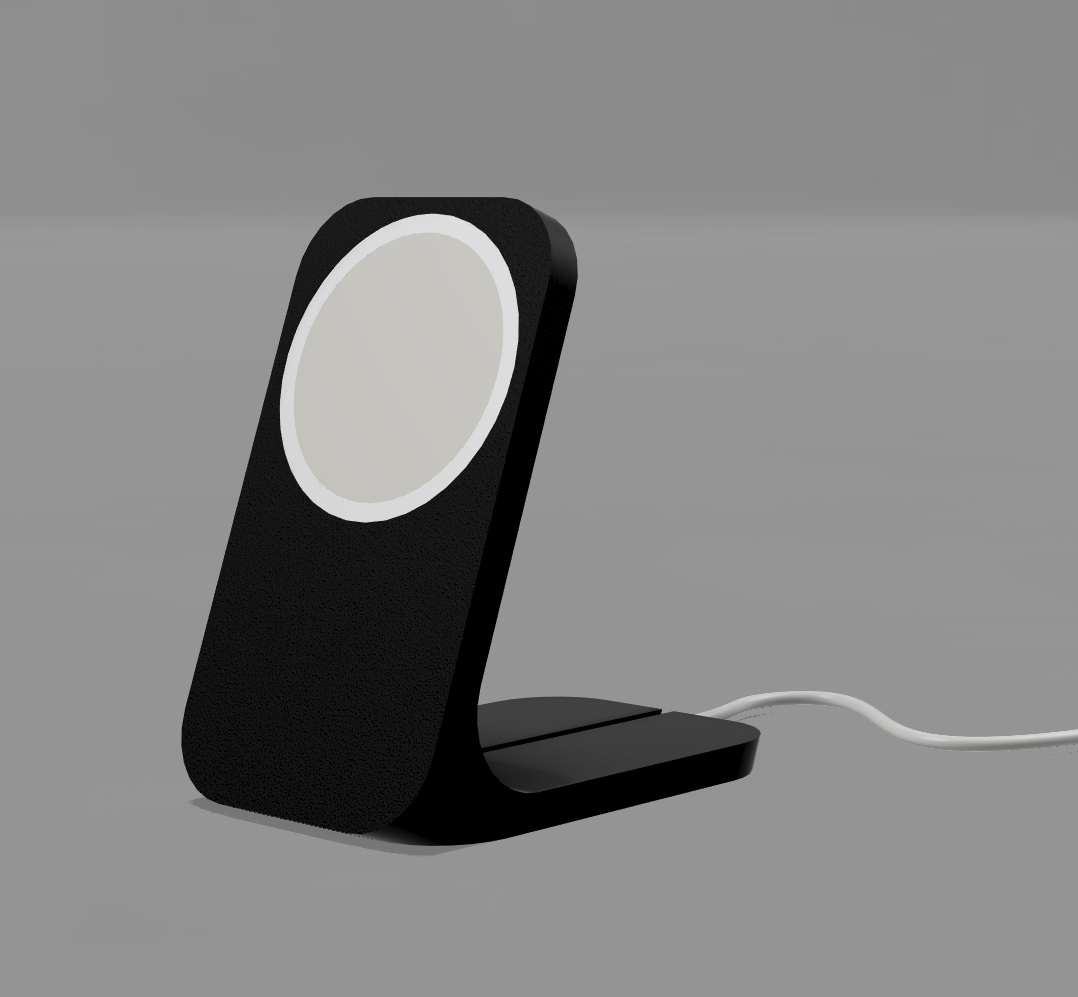 iPhone MagSafe Stand with cable router