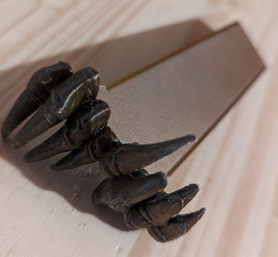 Demon Hands Bookmark (larger)