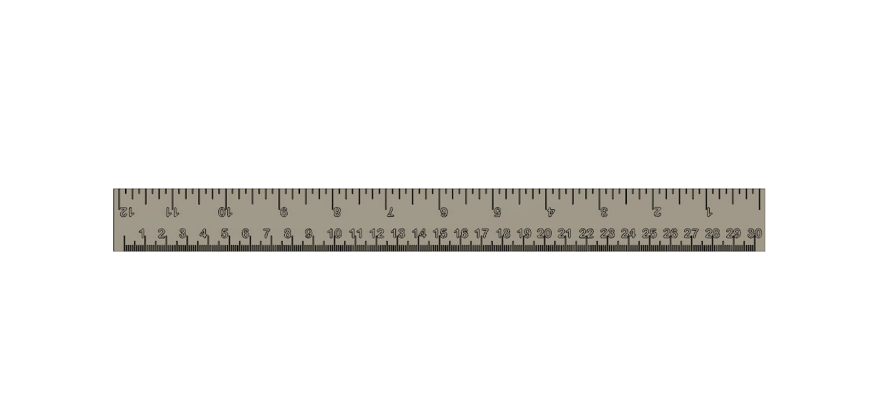 Ruler - Metric & Imperial