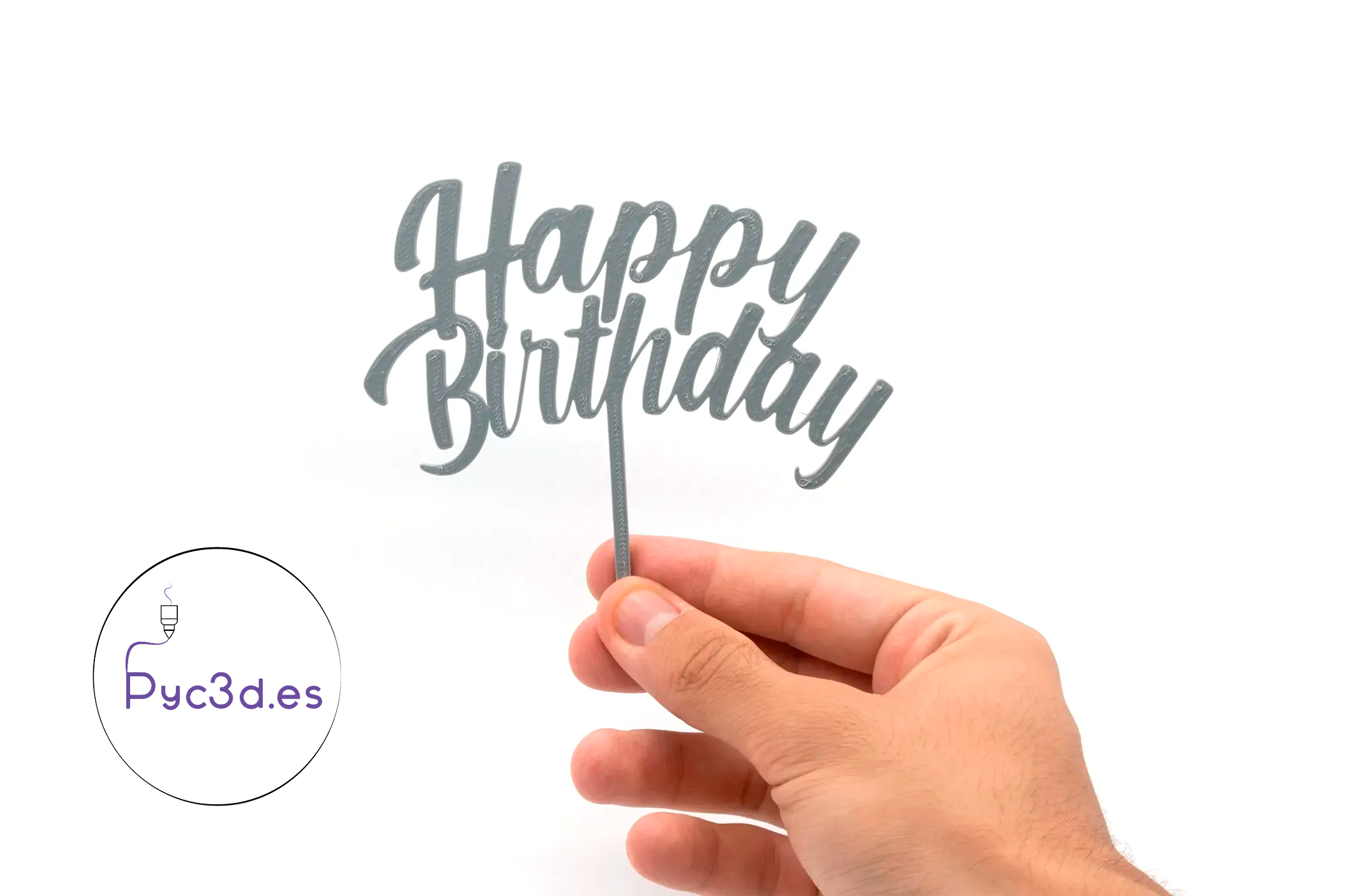 CAKE TOPPER HAPPY BIRTHDAY