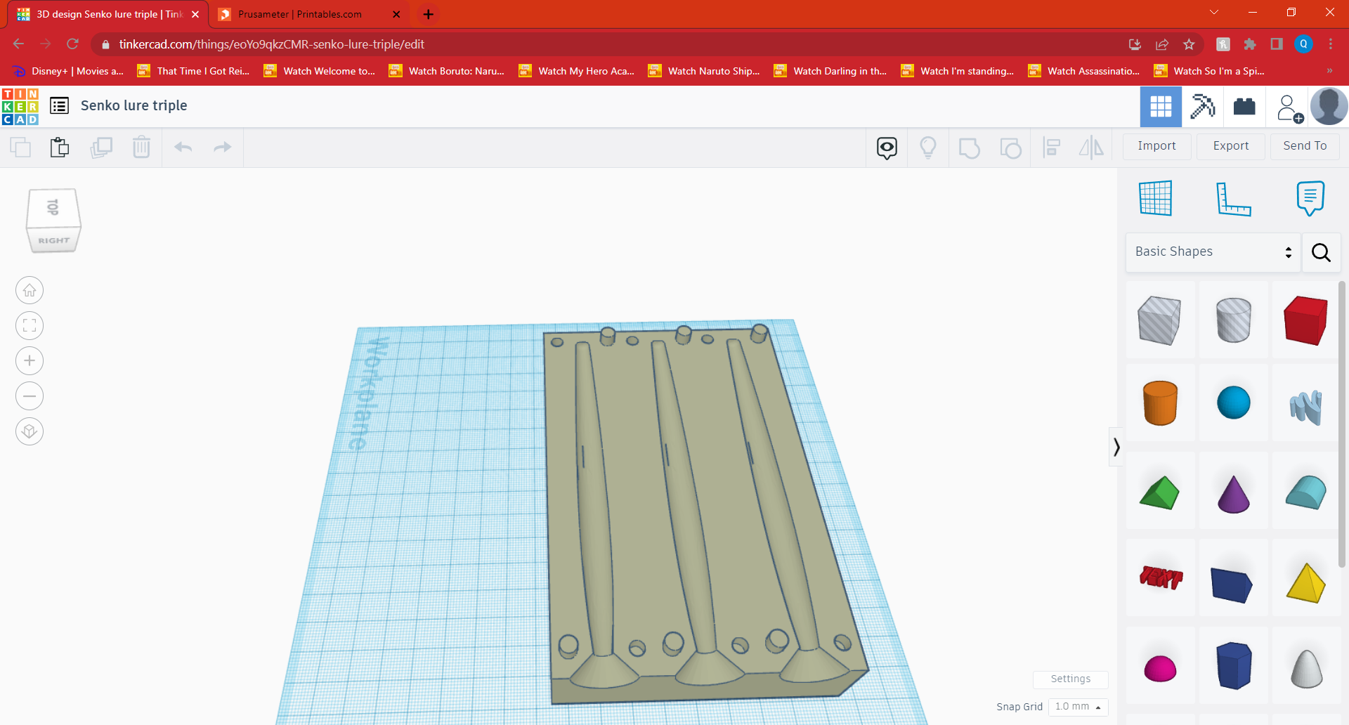 Senko Lure Mold
