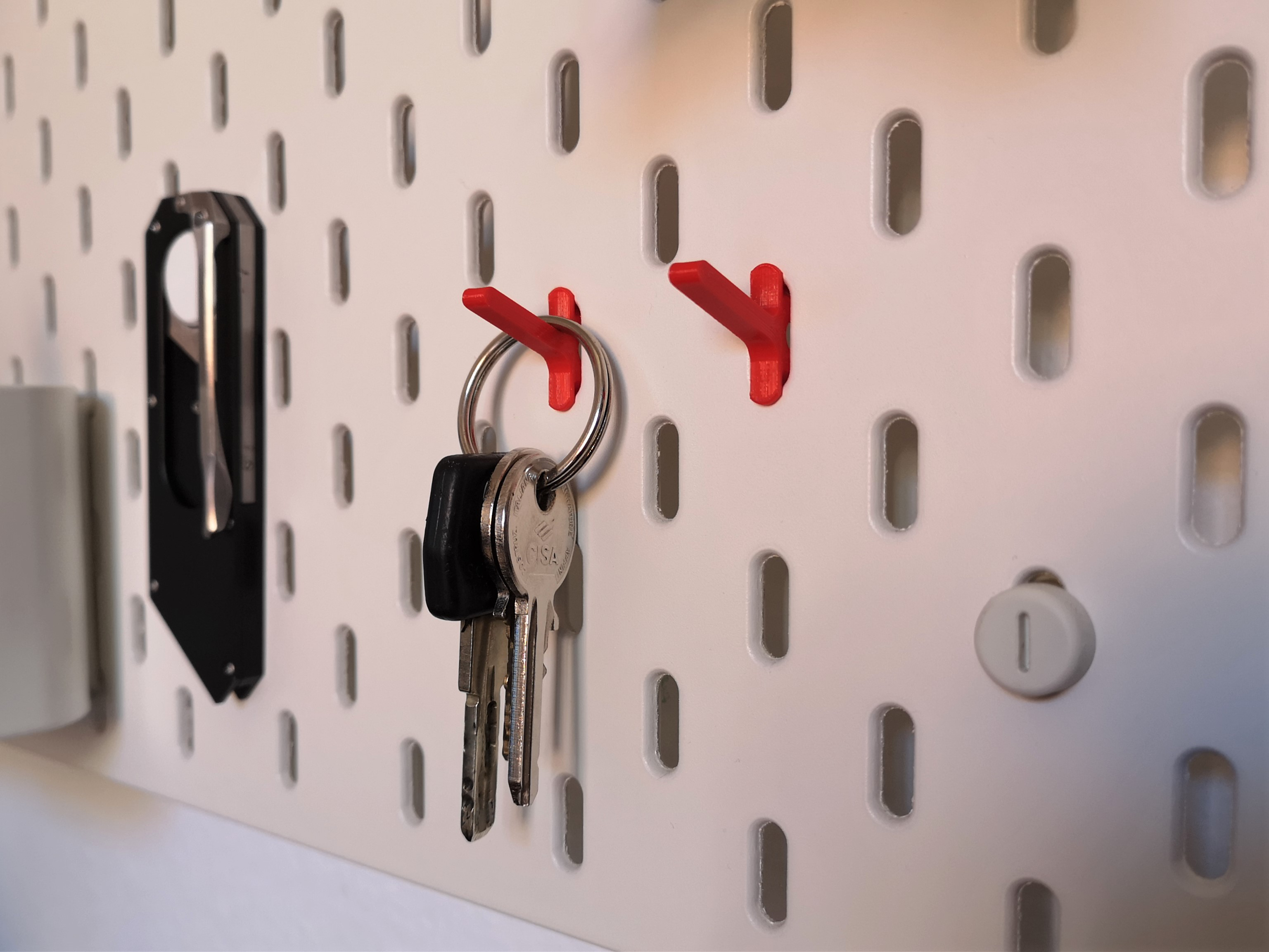 IKEA Skadis simple key hook