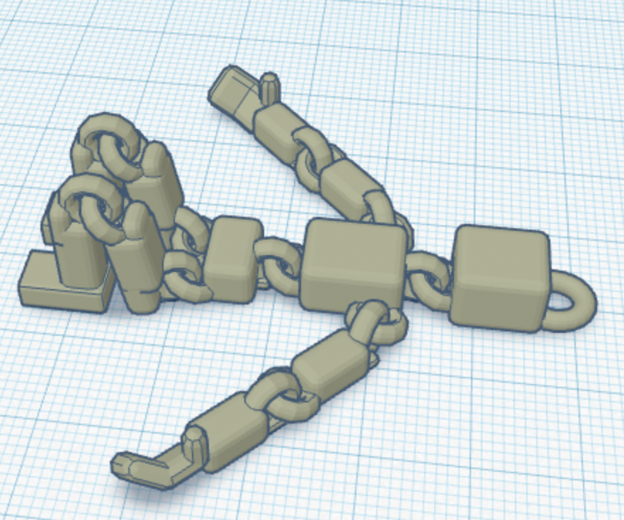 Rag-doll Keychain