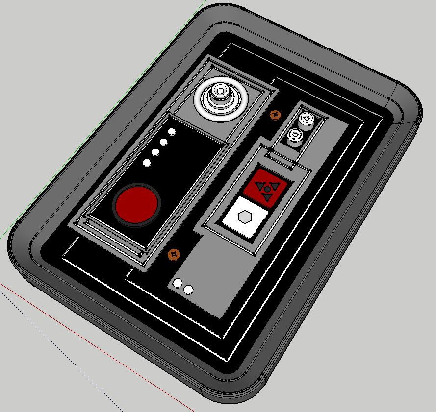 Star Wars Episode 8 Wall Control Panel V1