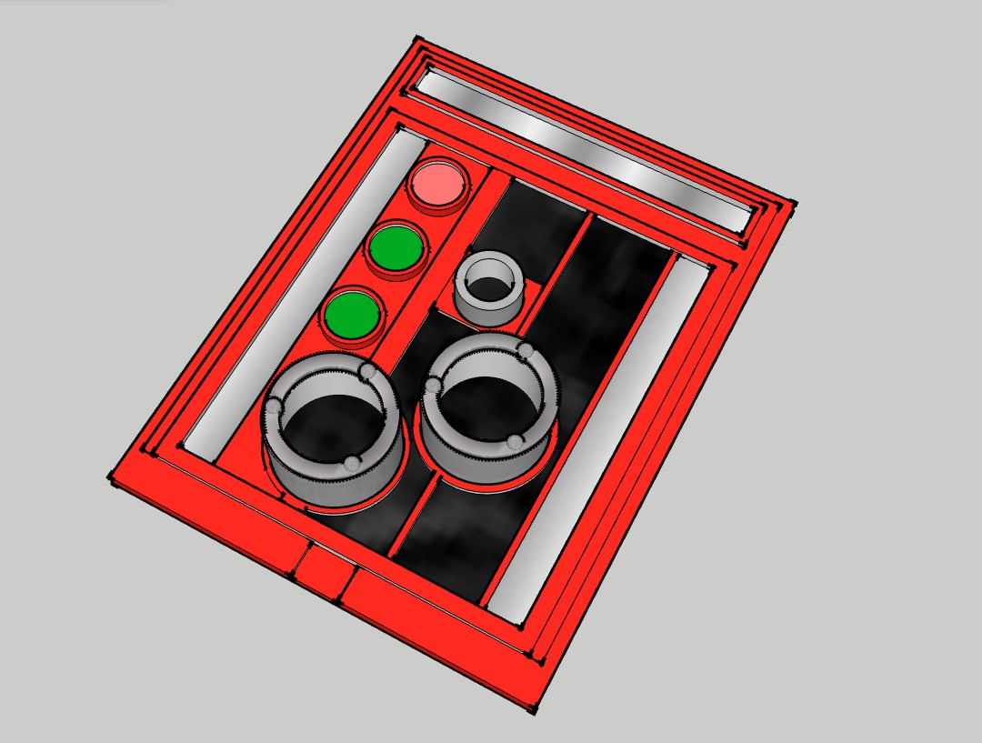 Star Wars Death Star Wall Control Panel