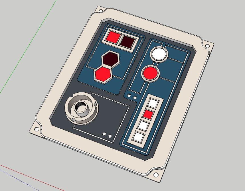 Star Wars Galaxy's Edge Control Panel V2
