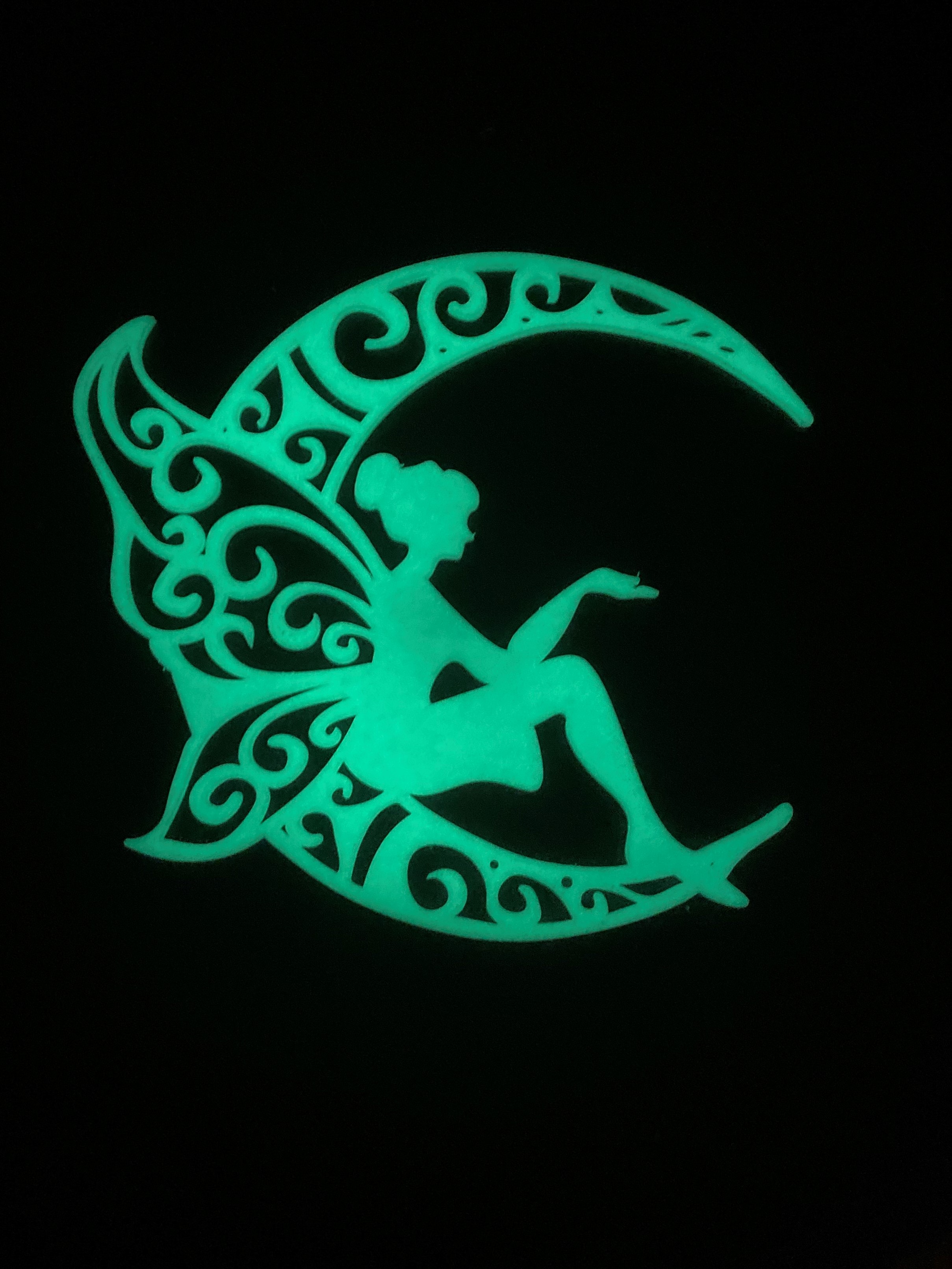 Fee auf dem Mond / fairy on moon