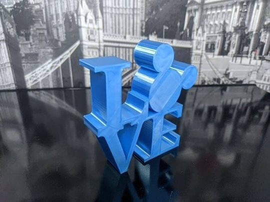 Mickey Disney inspired Love sculpture