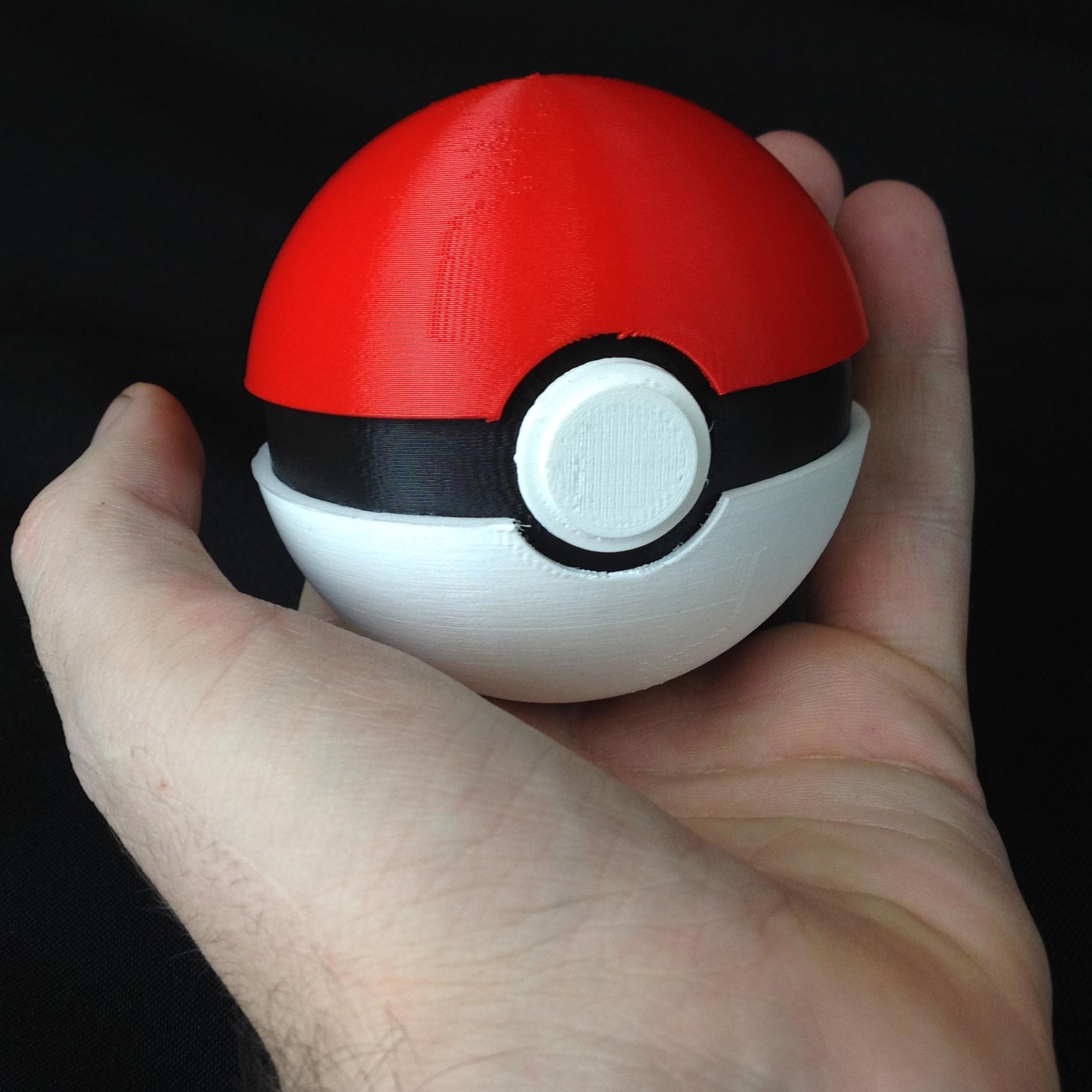 Print by colours Pokeball