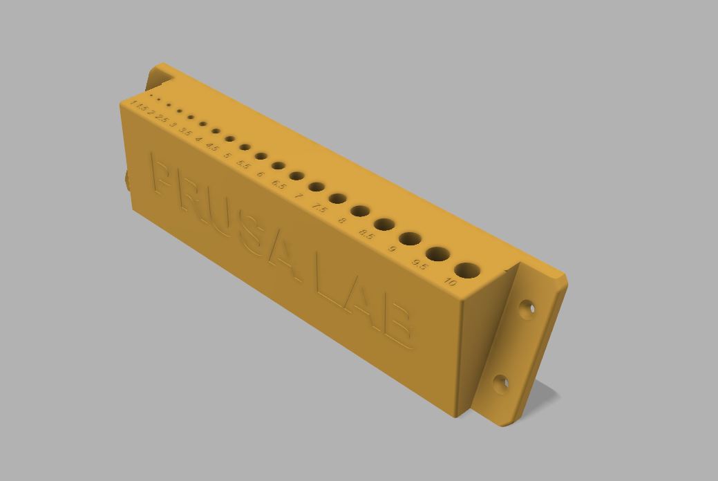 Drill Bits Wall Mount