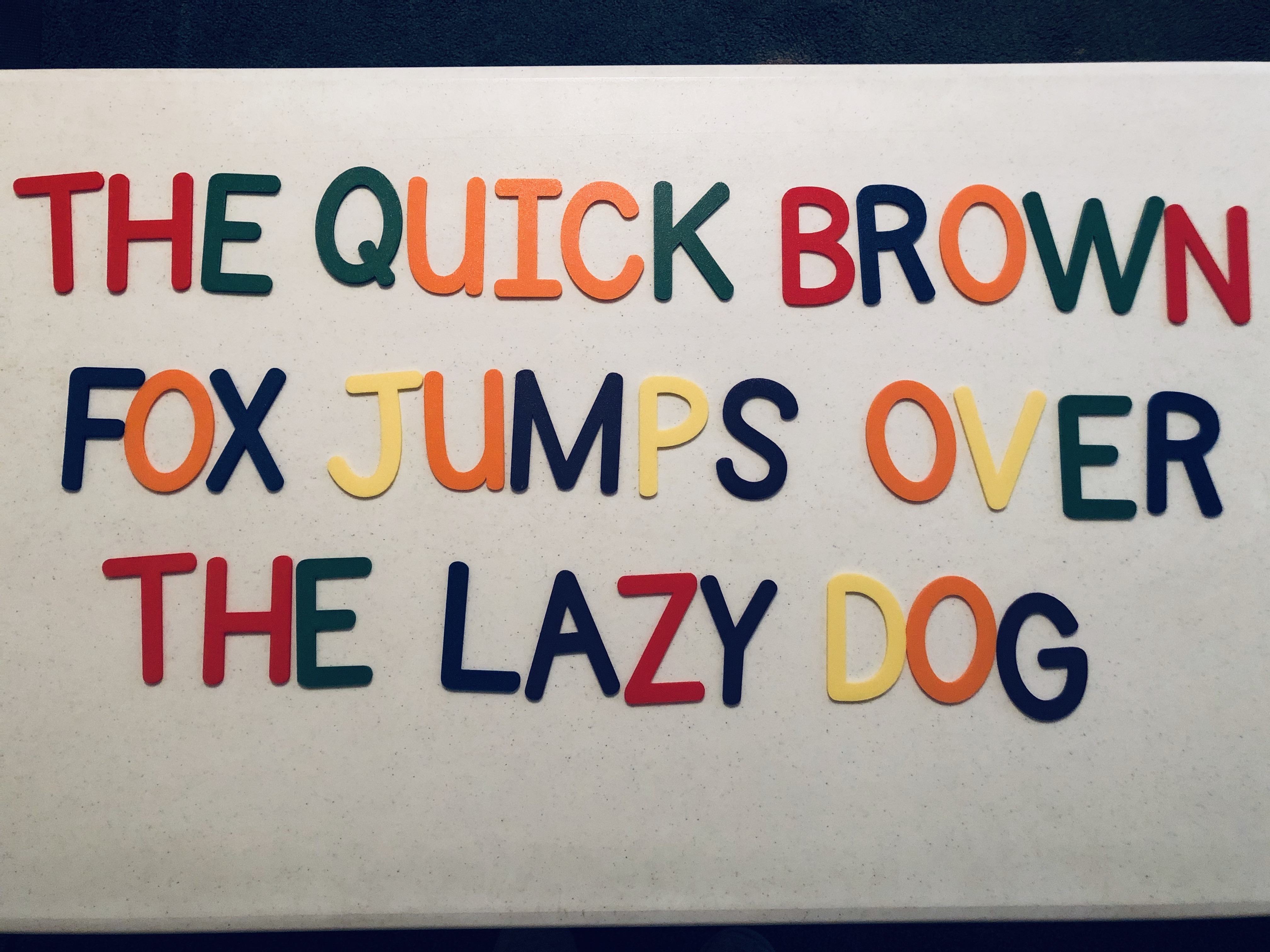 Primary Alphabet - Upper Case