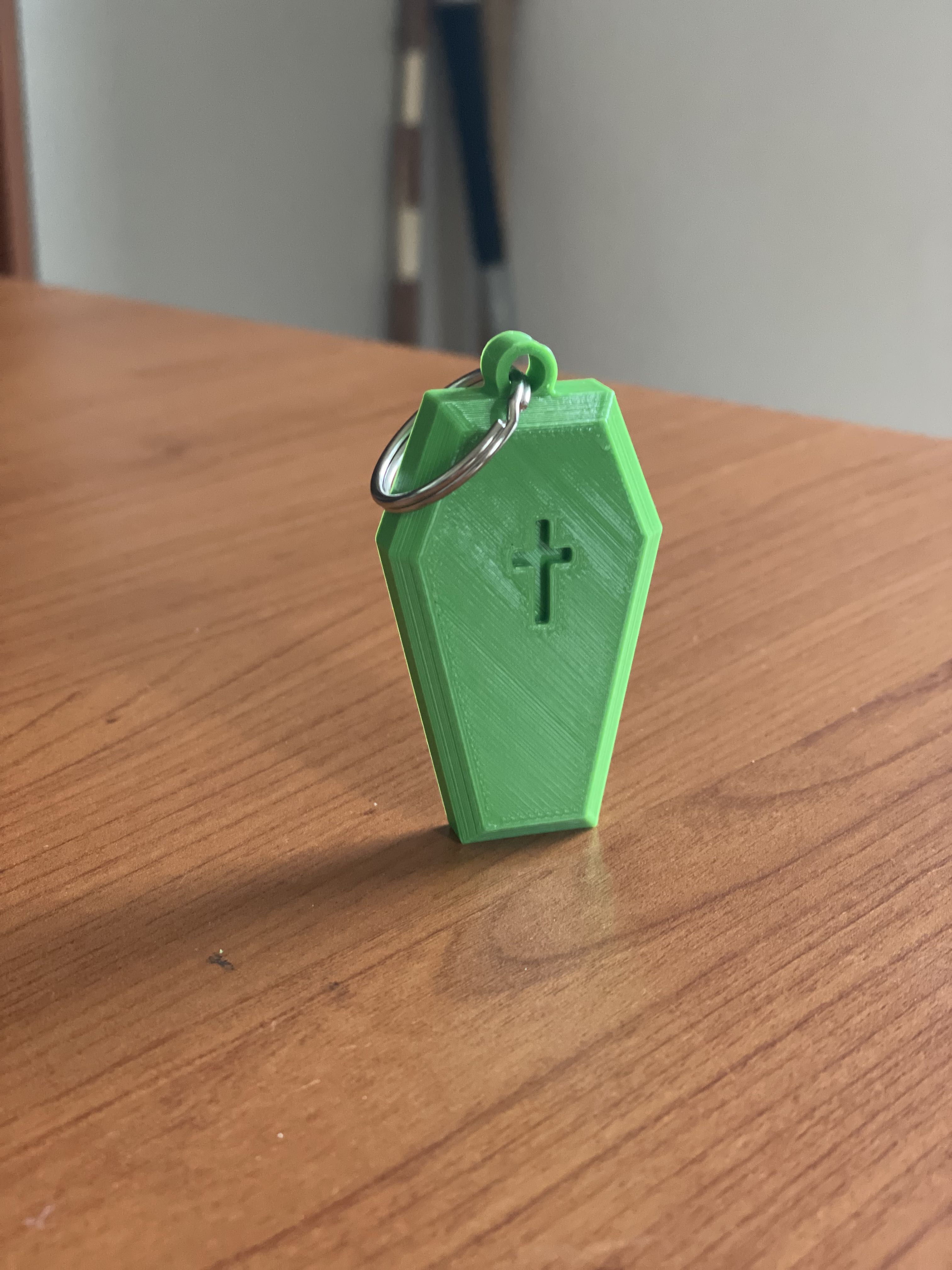 Coffin Keychain