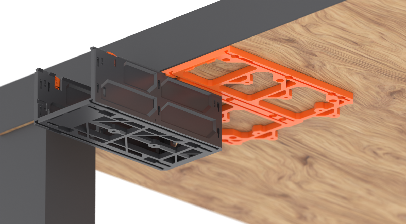 GEN2 Under Table Rails - 185