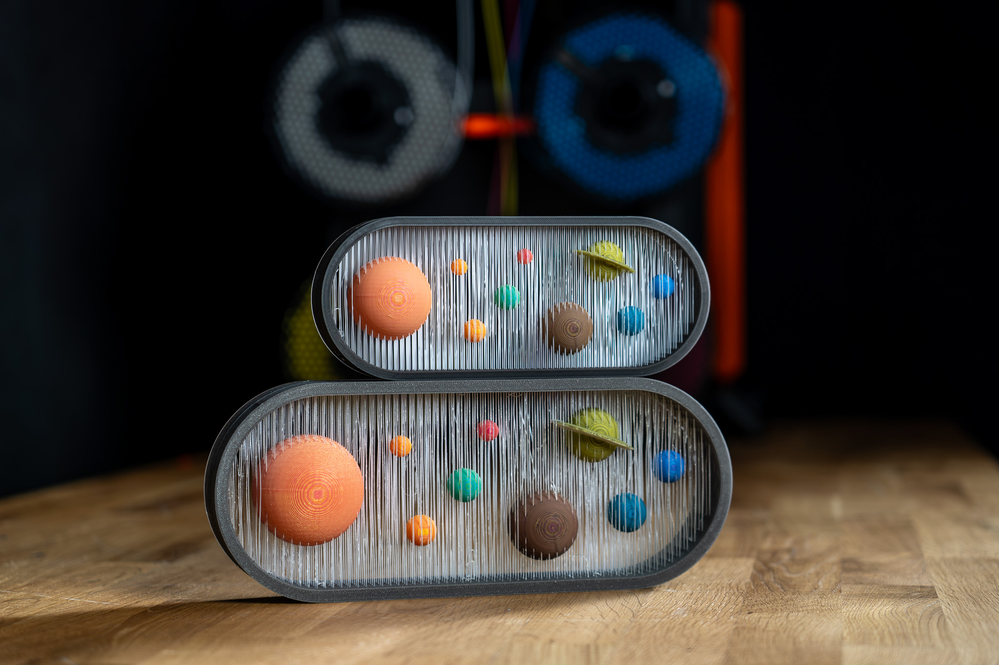 Suspended Bento Solar System