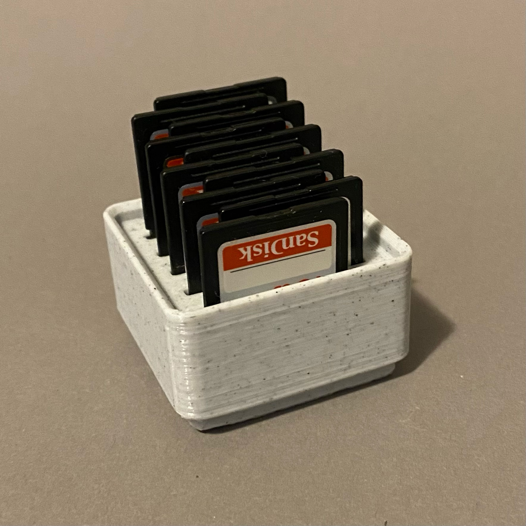 Gridfinity SD card holder