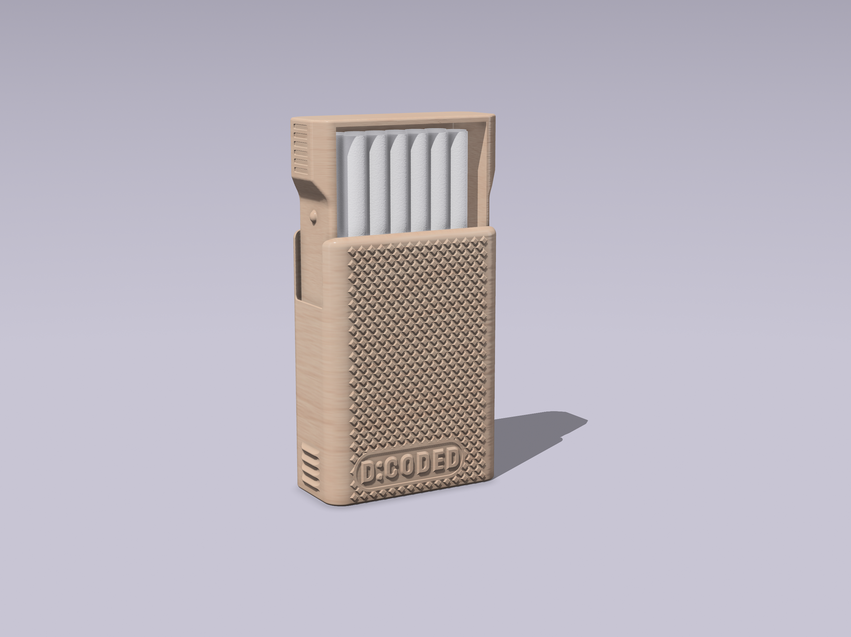 Sliding Cigarette Box