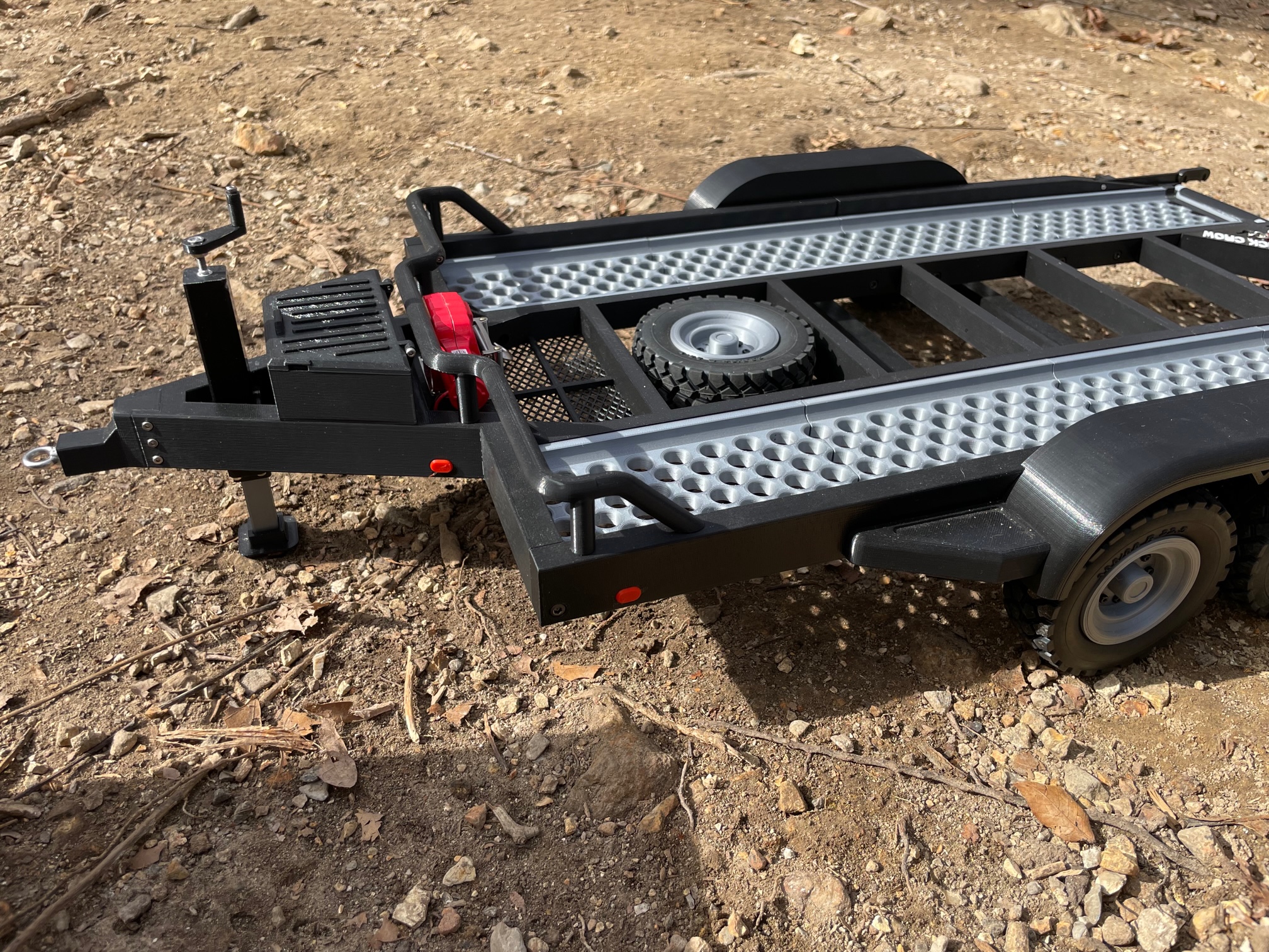 BlackCrow Car Trailer 1:8 scale
