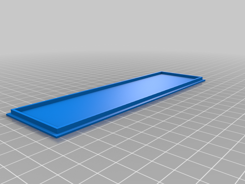 ATX IO Shield Blank - OpenSCAD