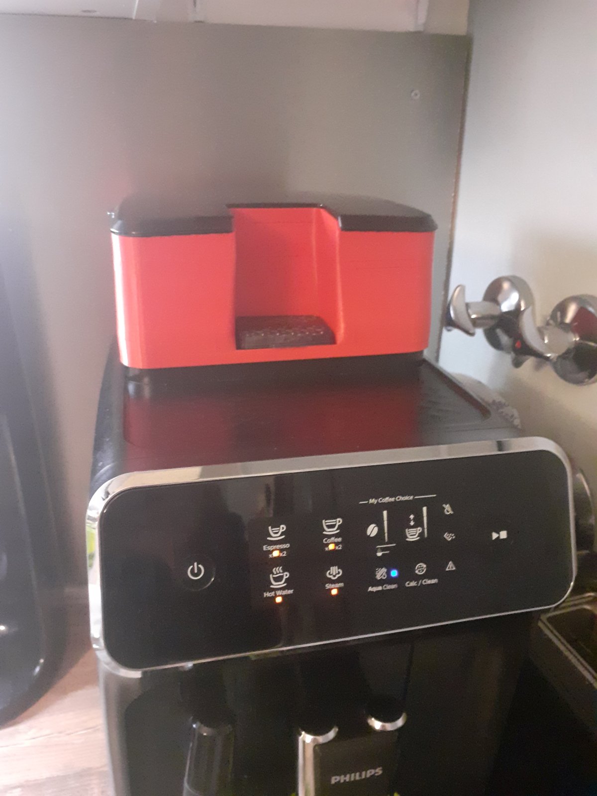 Coffee container extension (Philips 2200 Series)