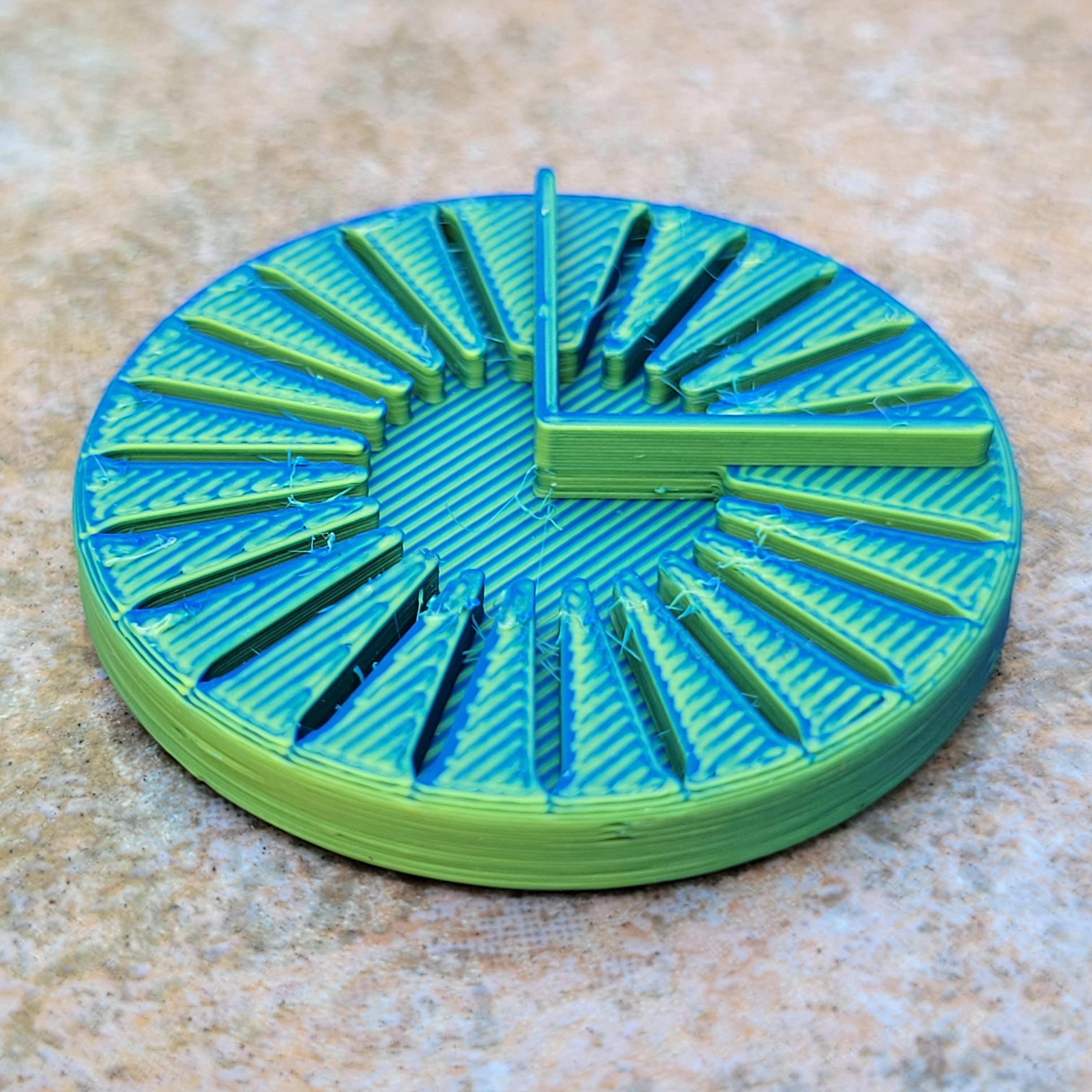 Multi-Color Filament Configuration Disk: MCFCD