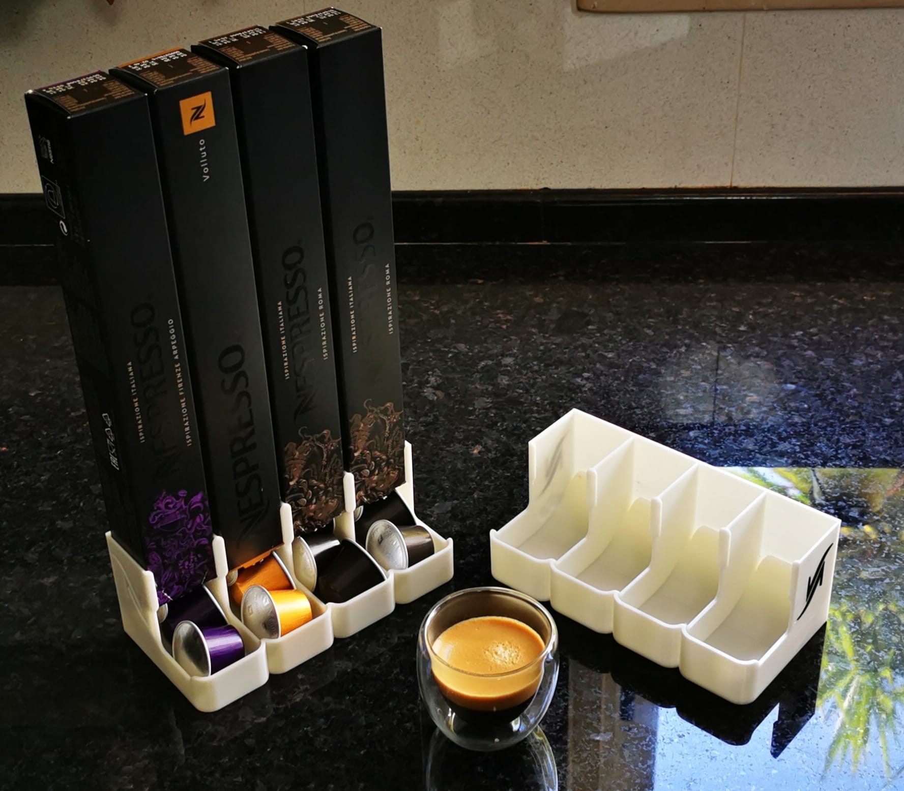 Nespresso dispenser