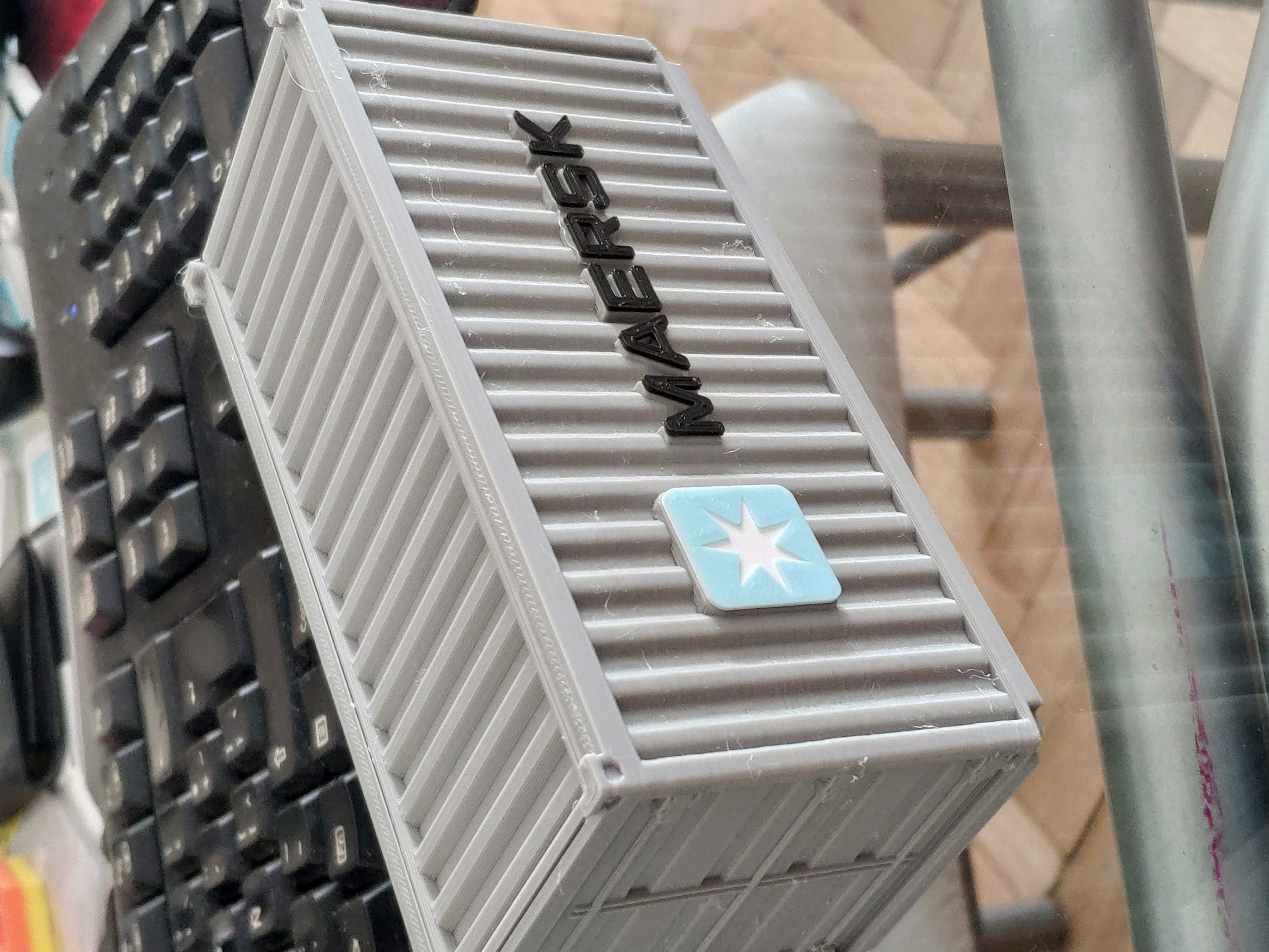 Shipping Container with logo