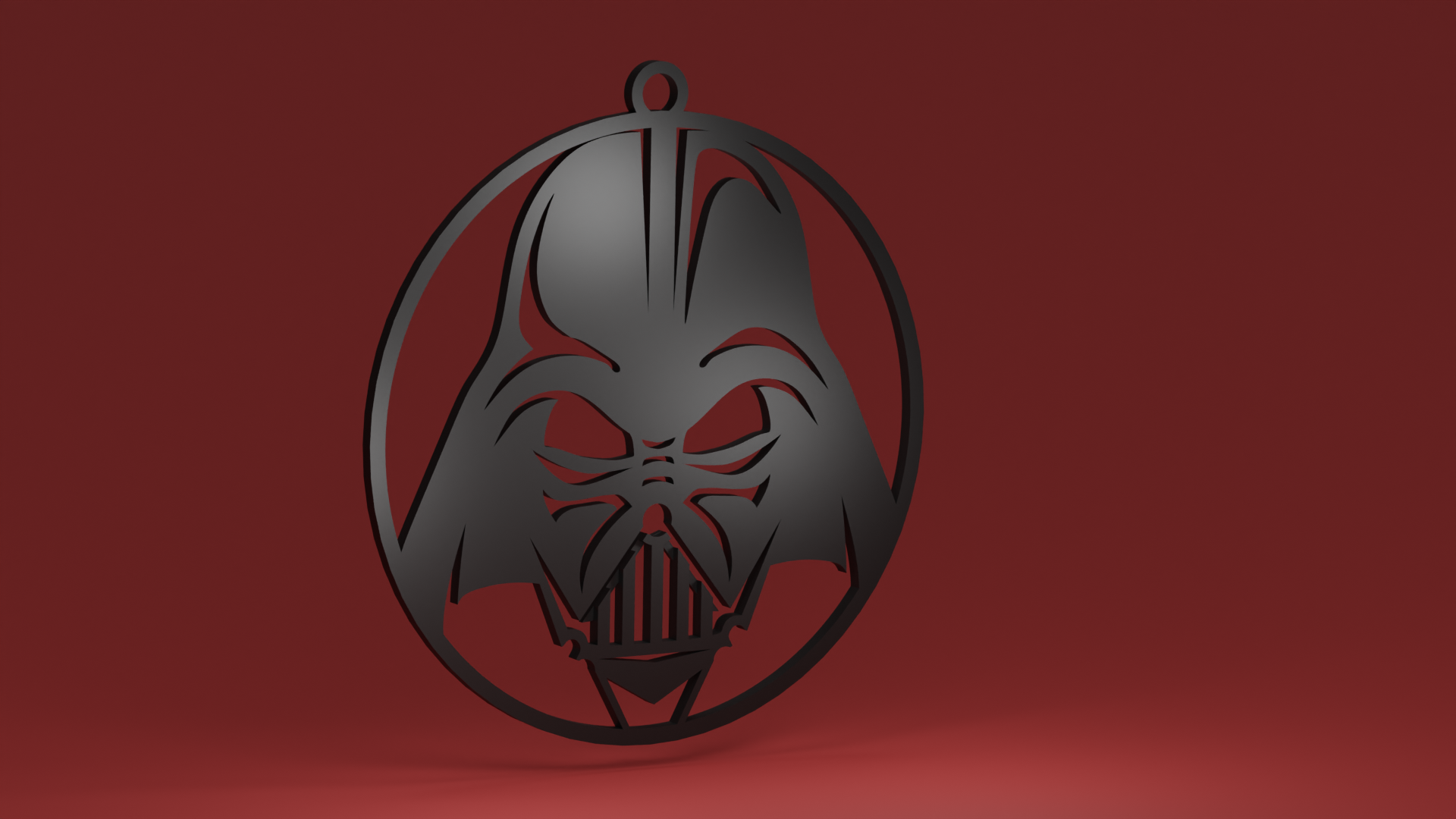 Darth Vader in a bauble (Christmas tree ornament)