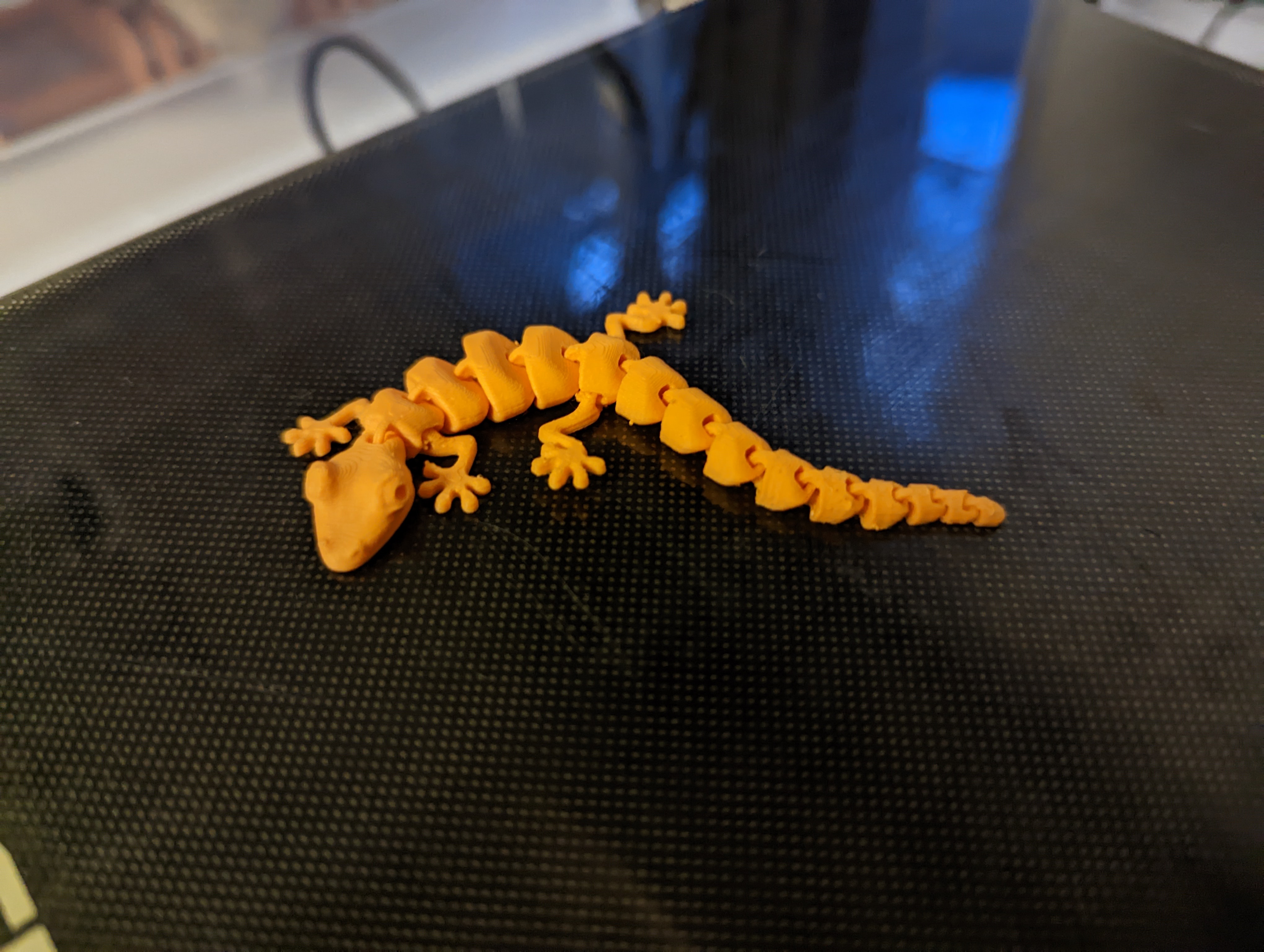 Articulated Lizard with Rotated Ankles and Improved Clearances