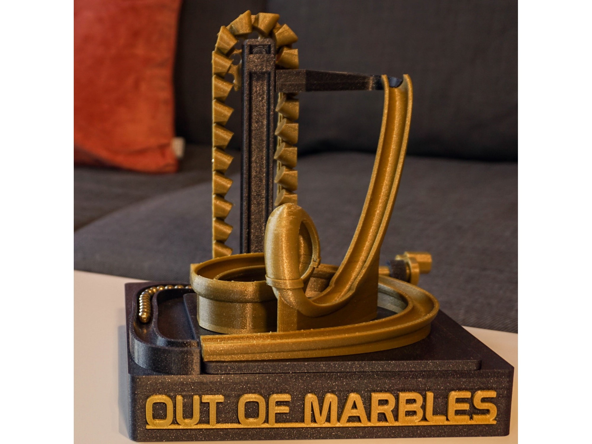 Bucket Lift - Modular Marble Machine - Handcranked