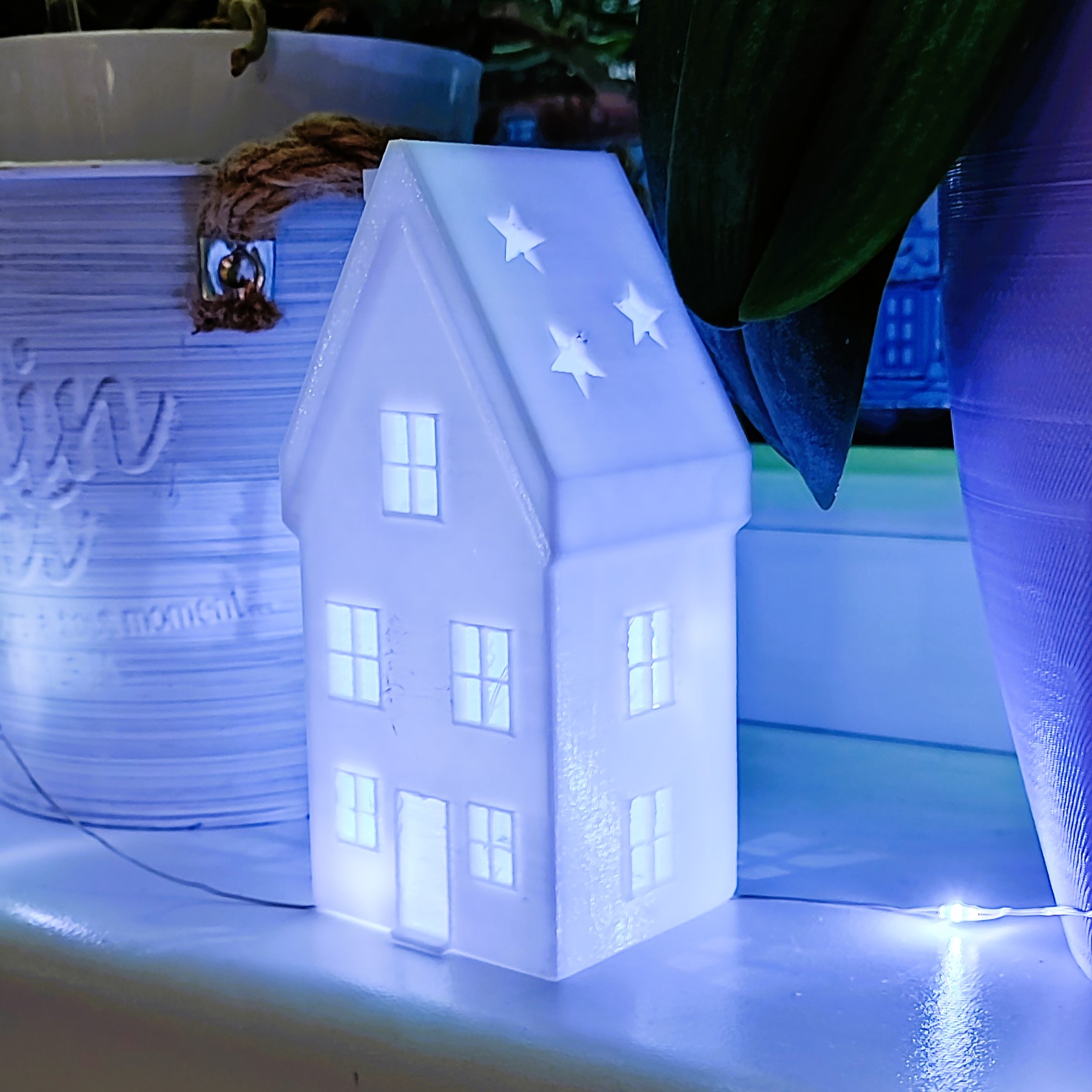 Big Christmas House Tea Light