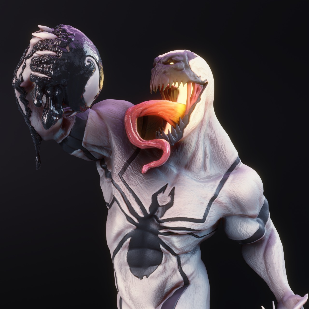 AntiVenom Statue