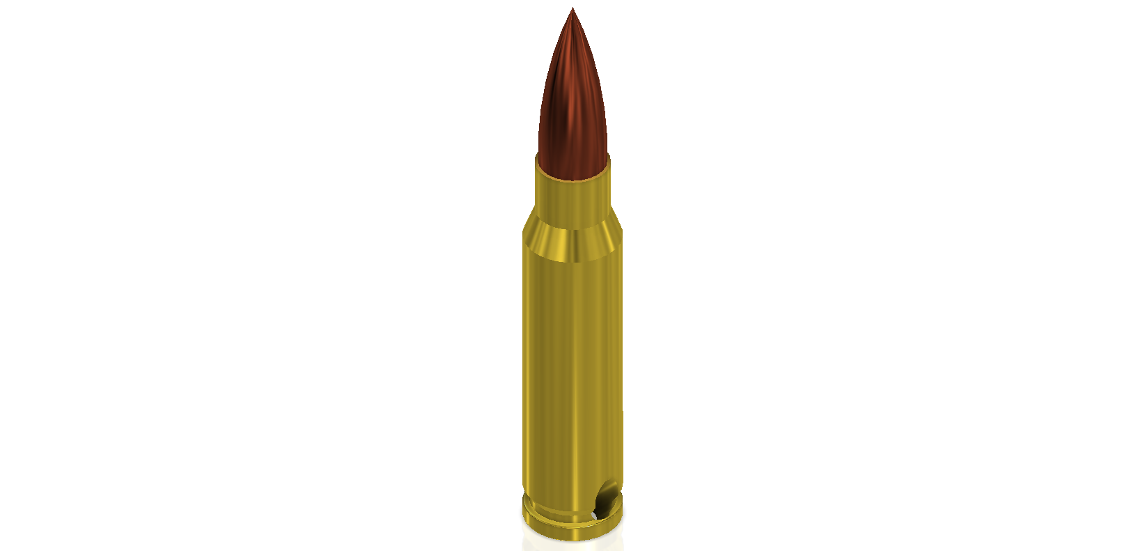 Bullet keychain