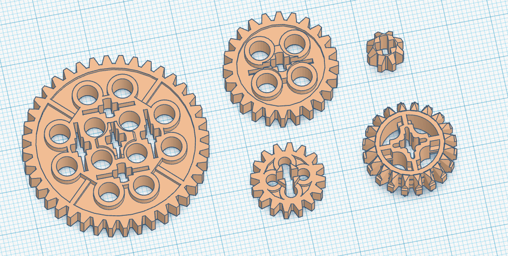 Lego Gear set