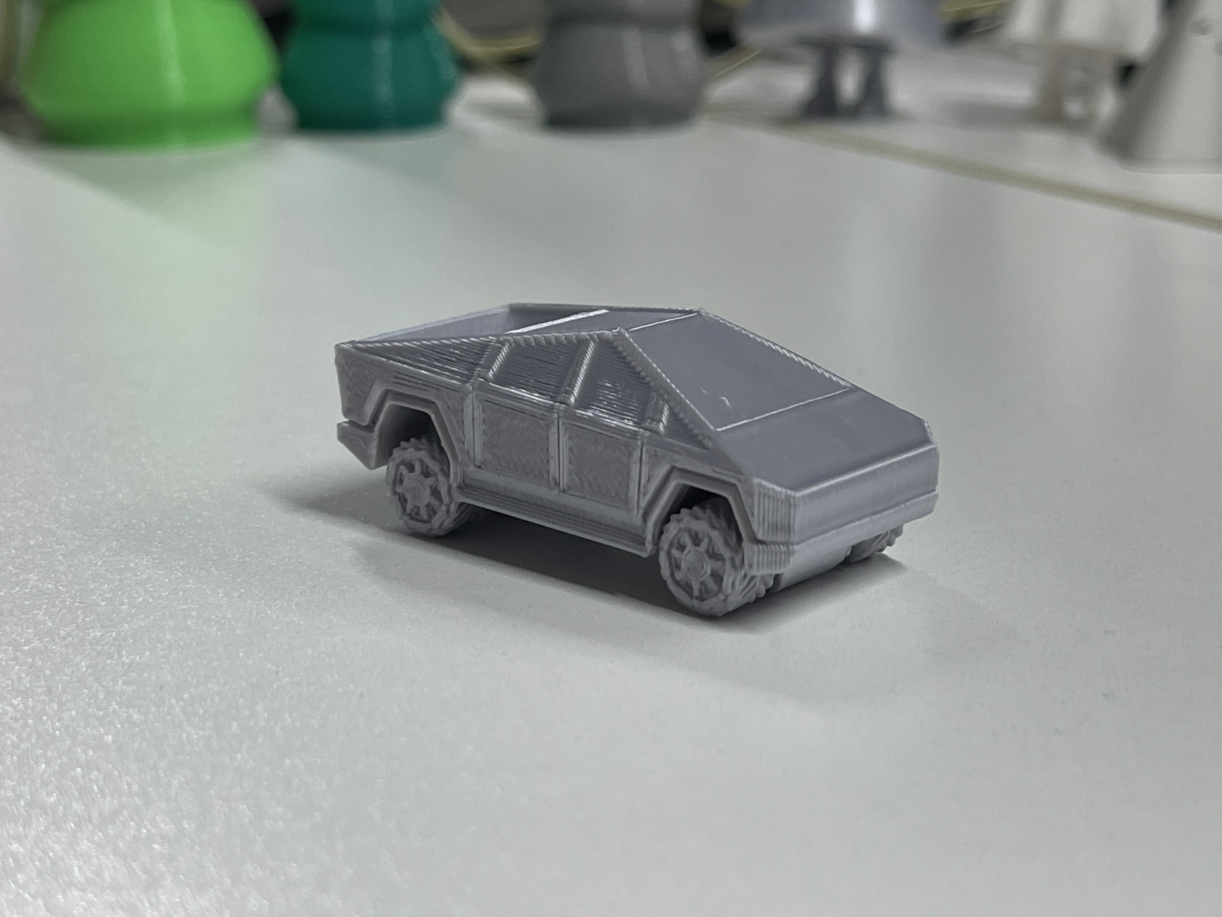 Tesla CyberTruck (print in place)