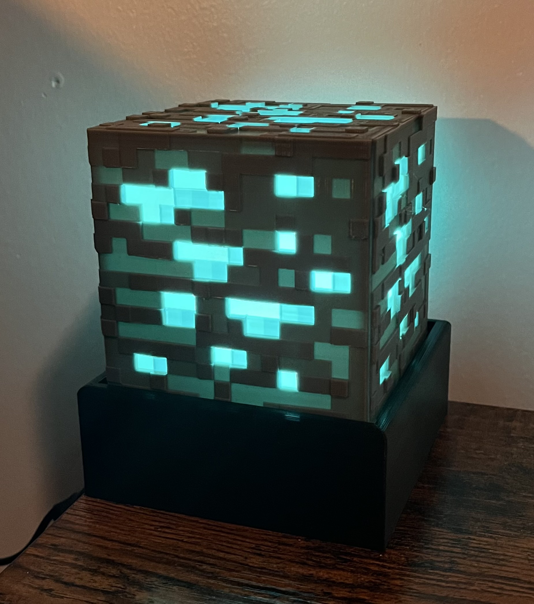 Minecraft Ore Block Lamp LED Diffuser