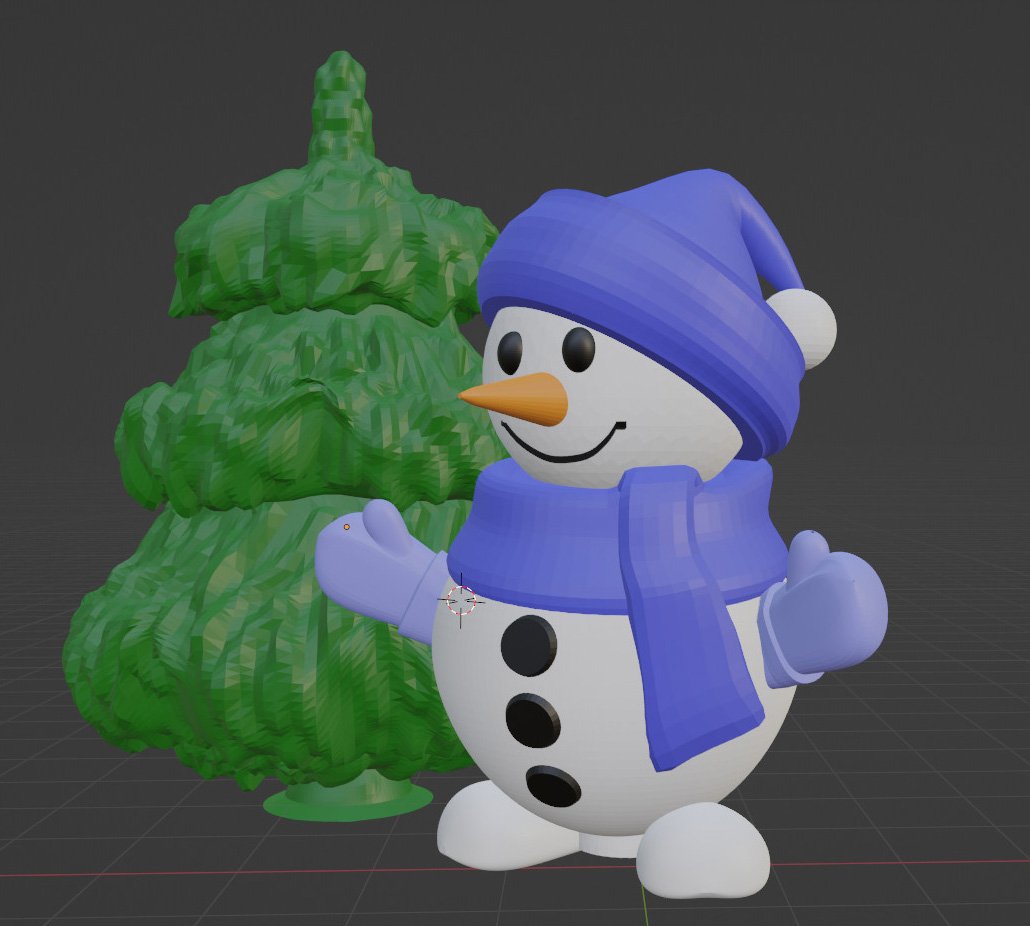 Fritz Frosty the snowman