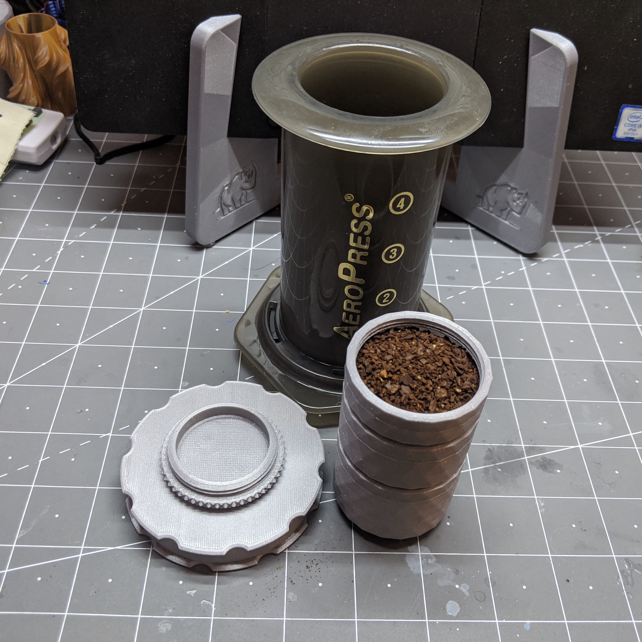 Aeropress travel companion