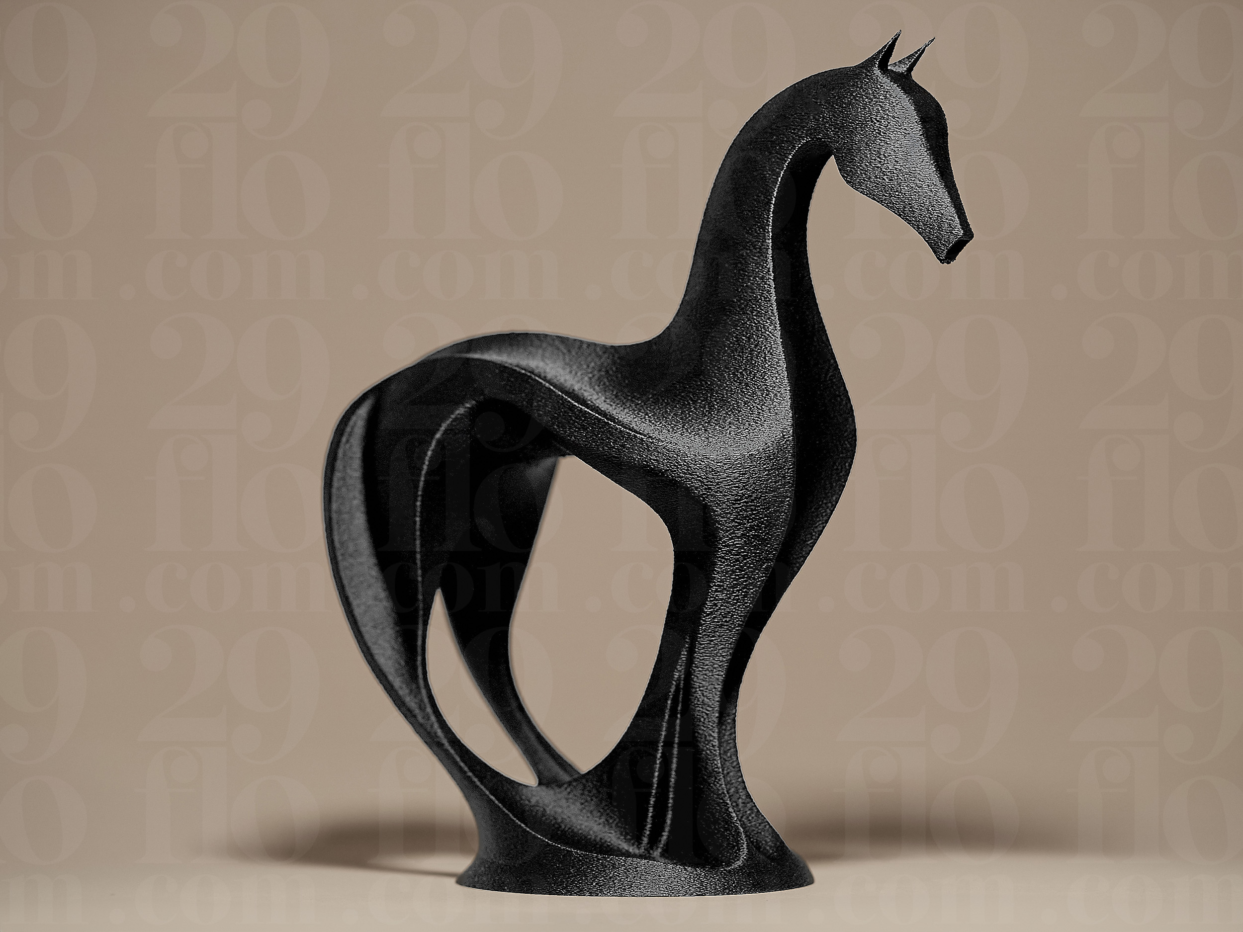Modern Horse Figurine
