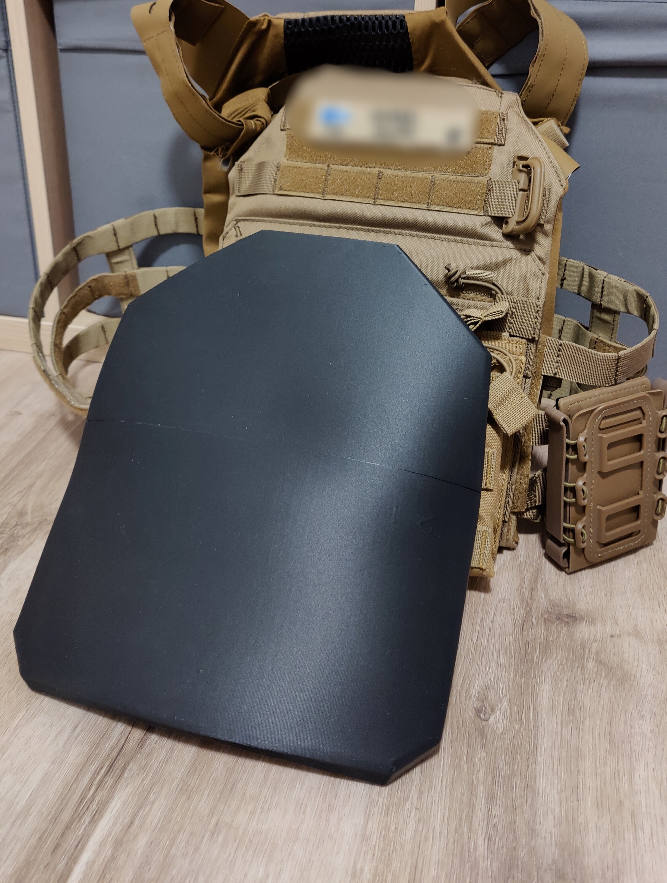 Ergonomic SAPI Plate replica