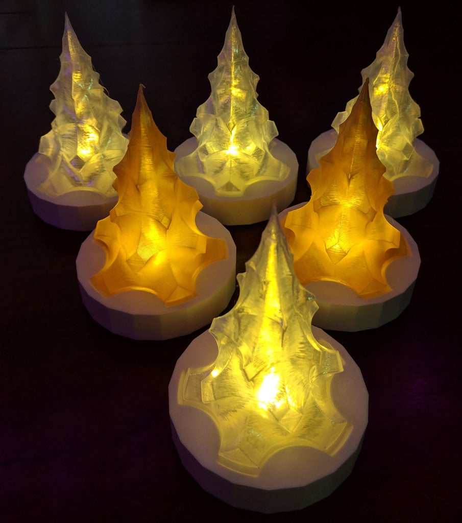 Christmas Tree (1913982) with LED candle base