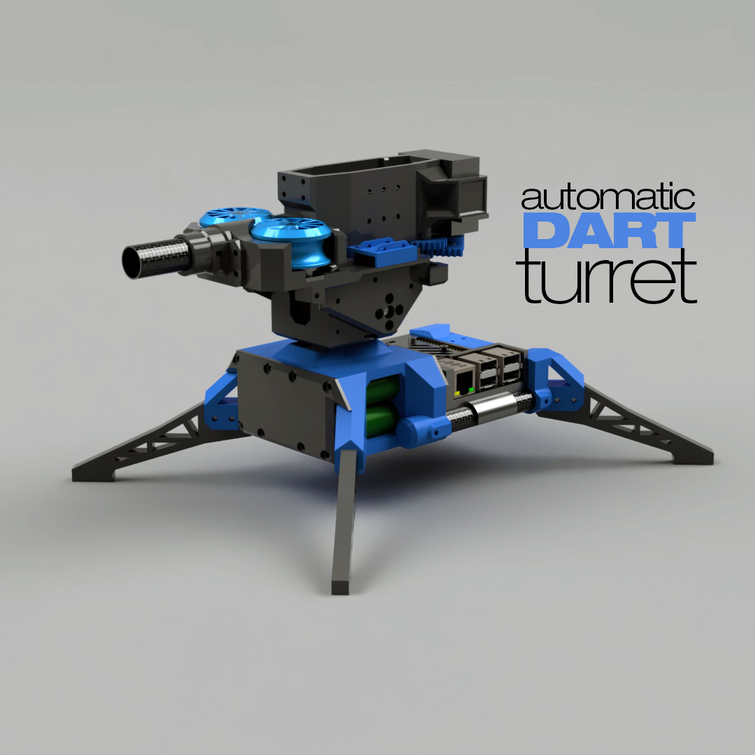 Nerf Dart Turret - Brushless - WiFi - WIP