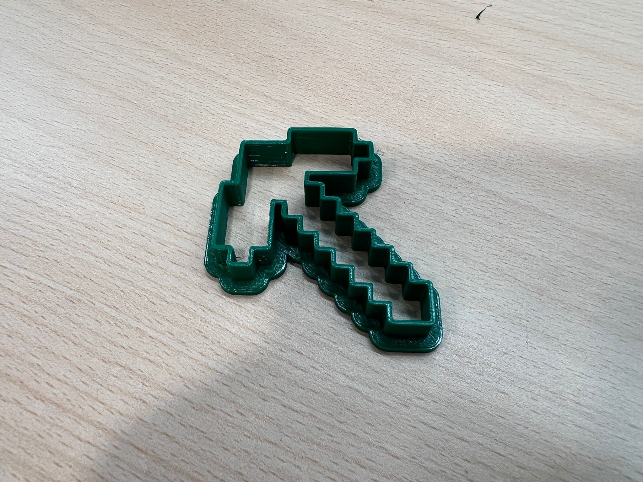 Minecraft cookie cutter