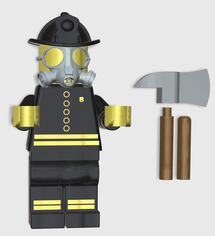 Lego Feuerwehrmann / Lego Firefighter