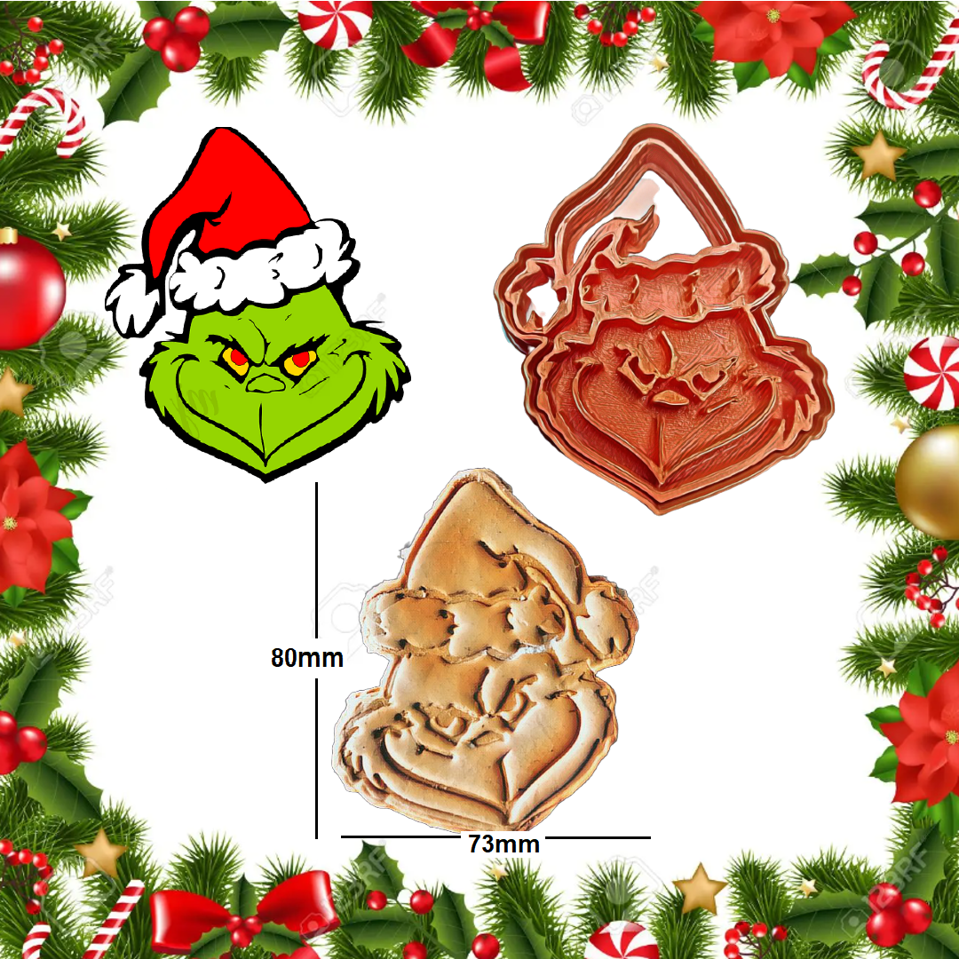 Cookie cutter Grinch