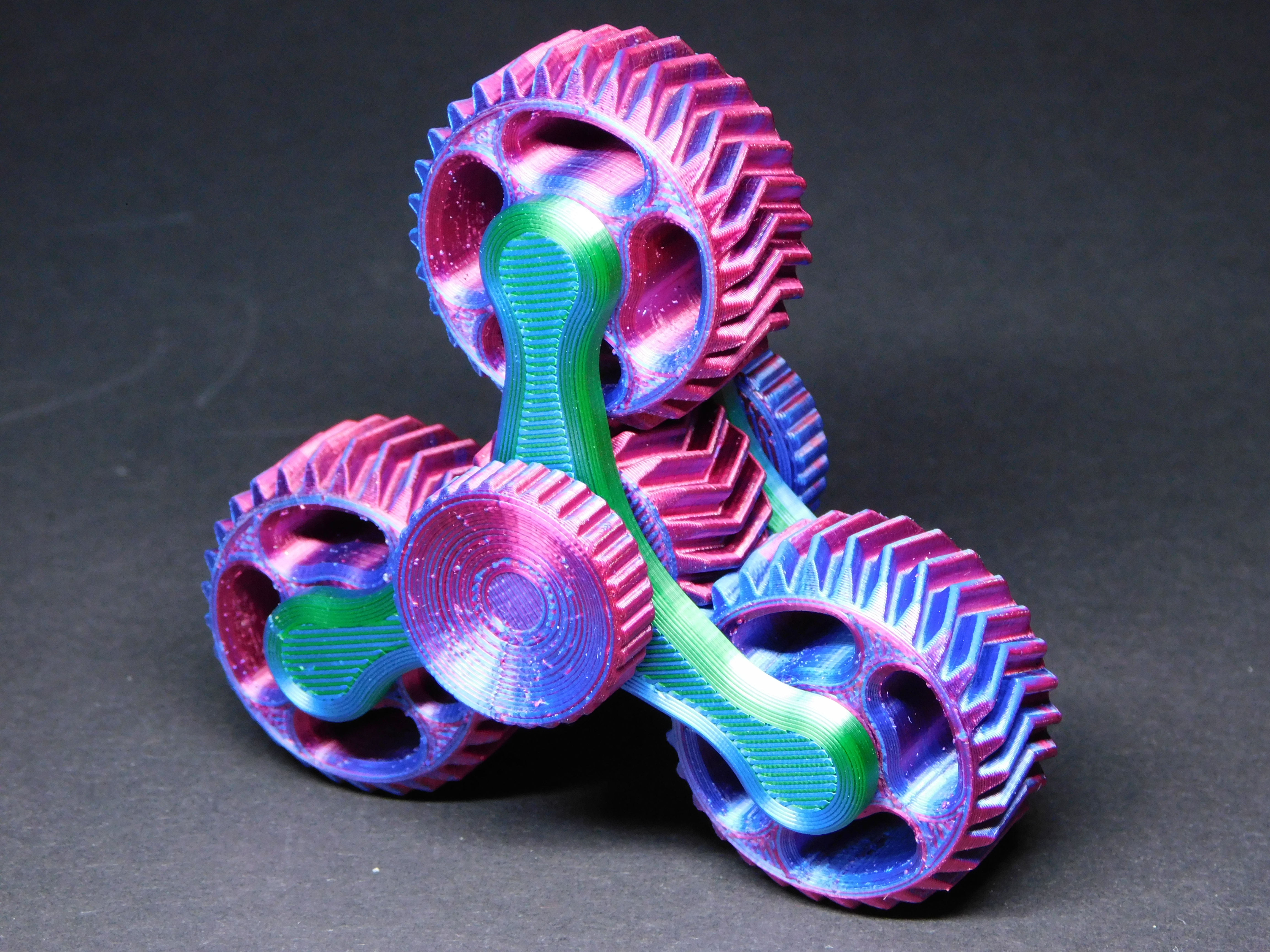 Gear fidget spinner