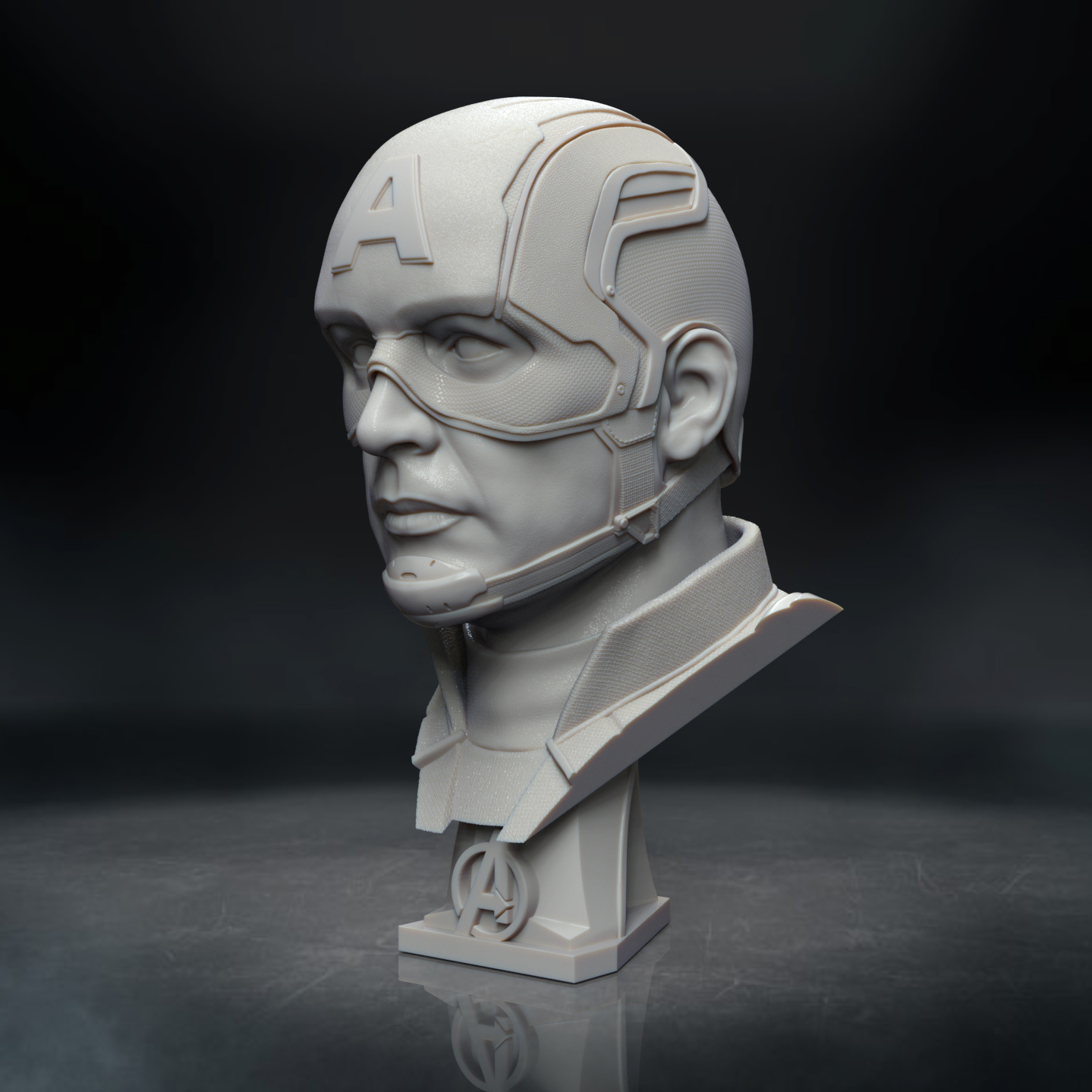 Captain America Head