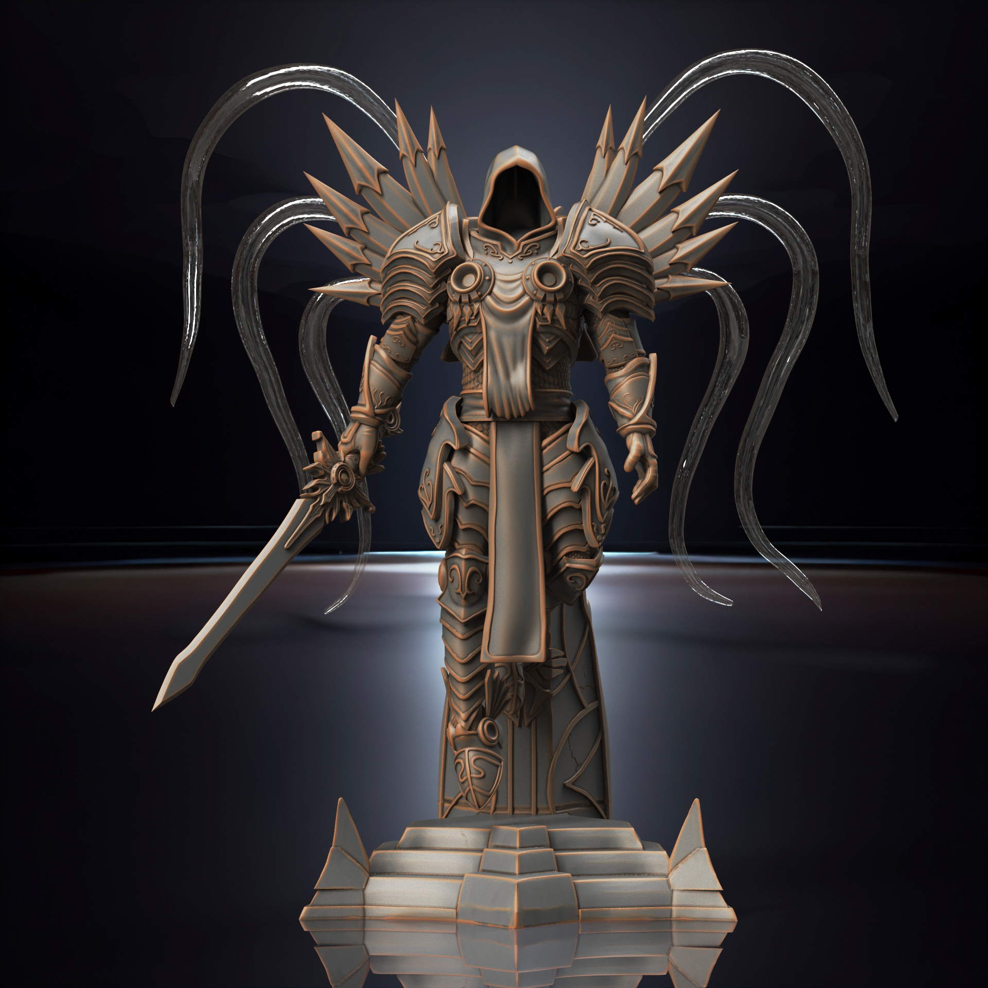 Tyrael Figure β Diablo