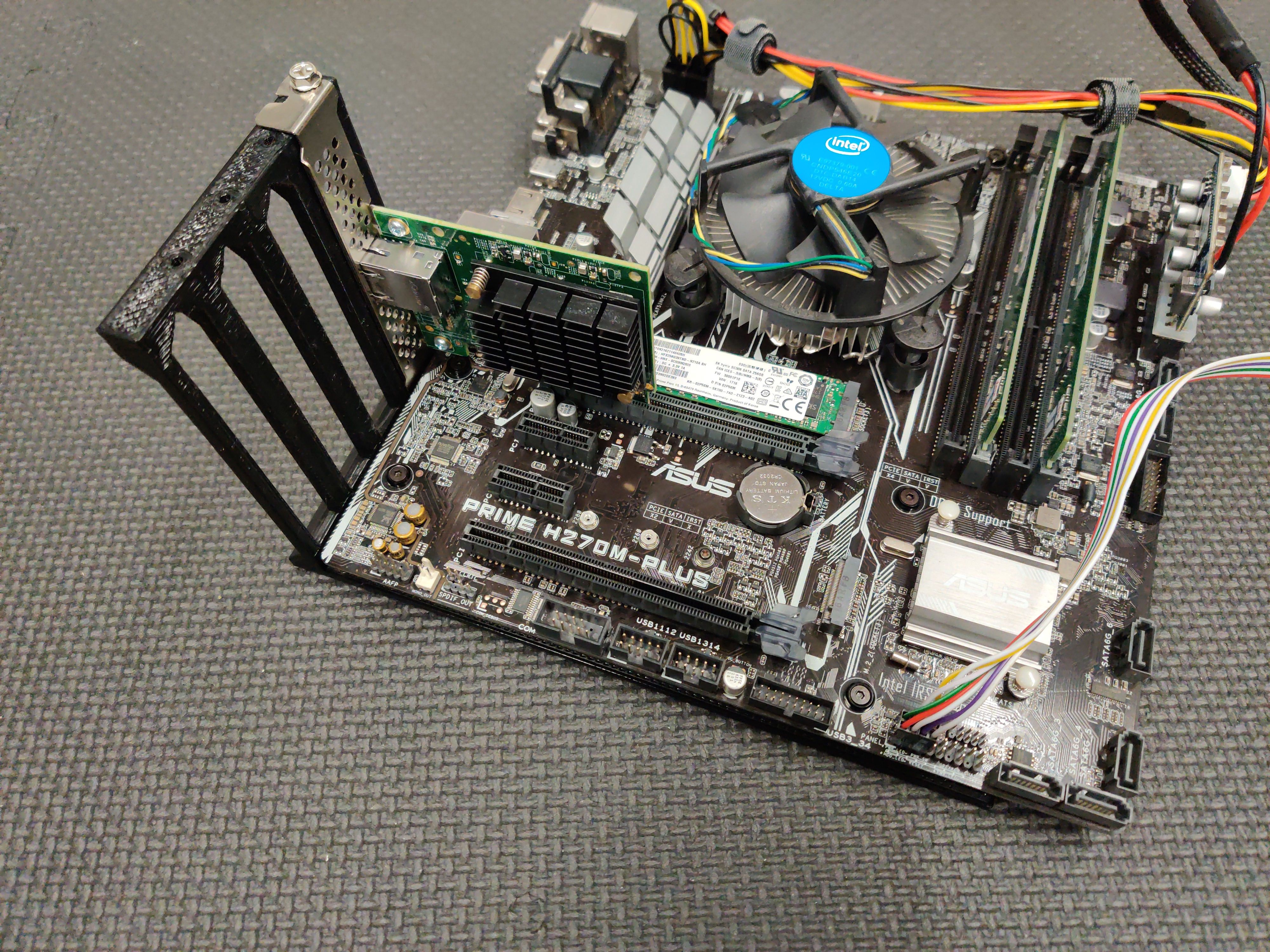 Basic Micro ATX test bench