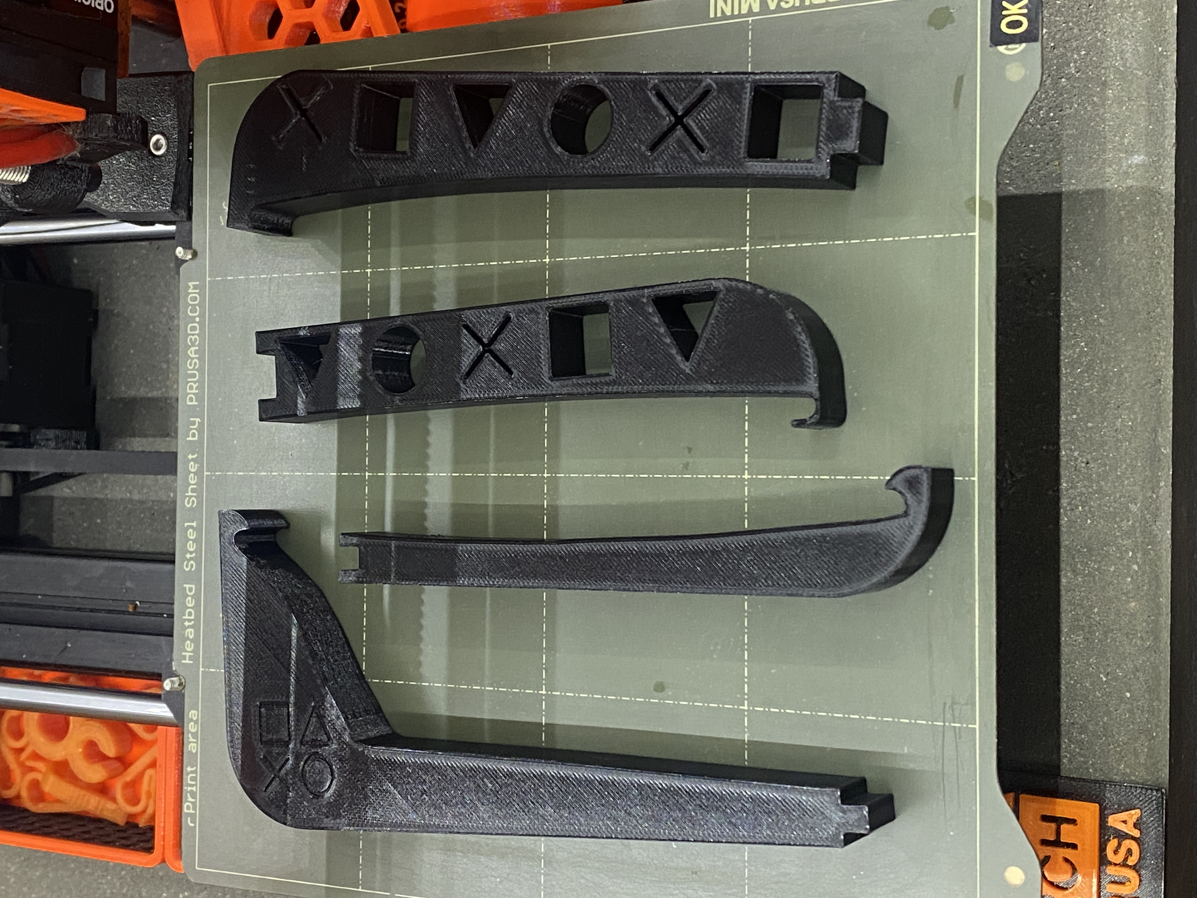 Playstation 5 (ps5) horizontal stand small print bed remix