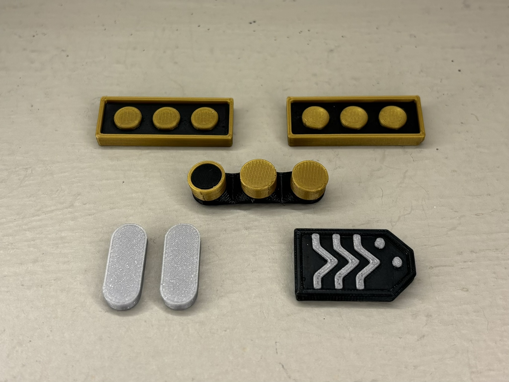 Star Trek TNG Rank Insignia Pips